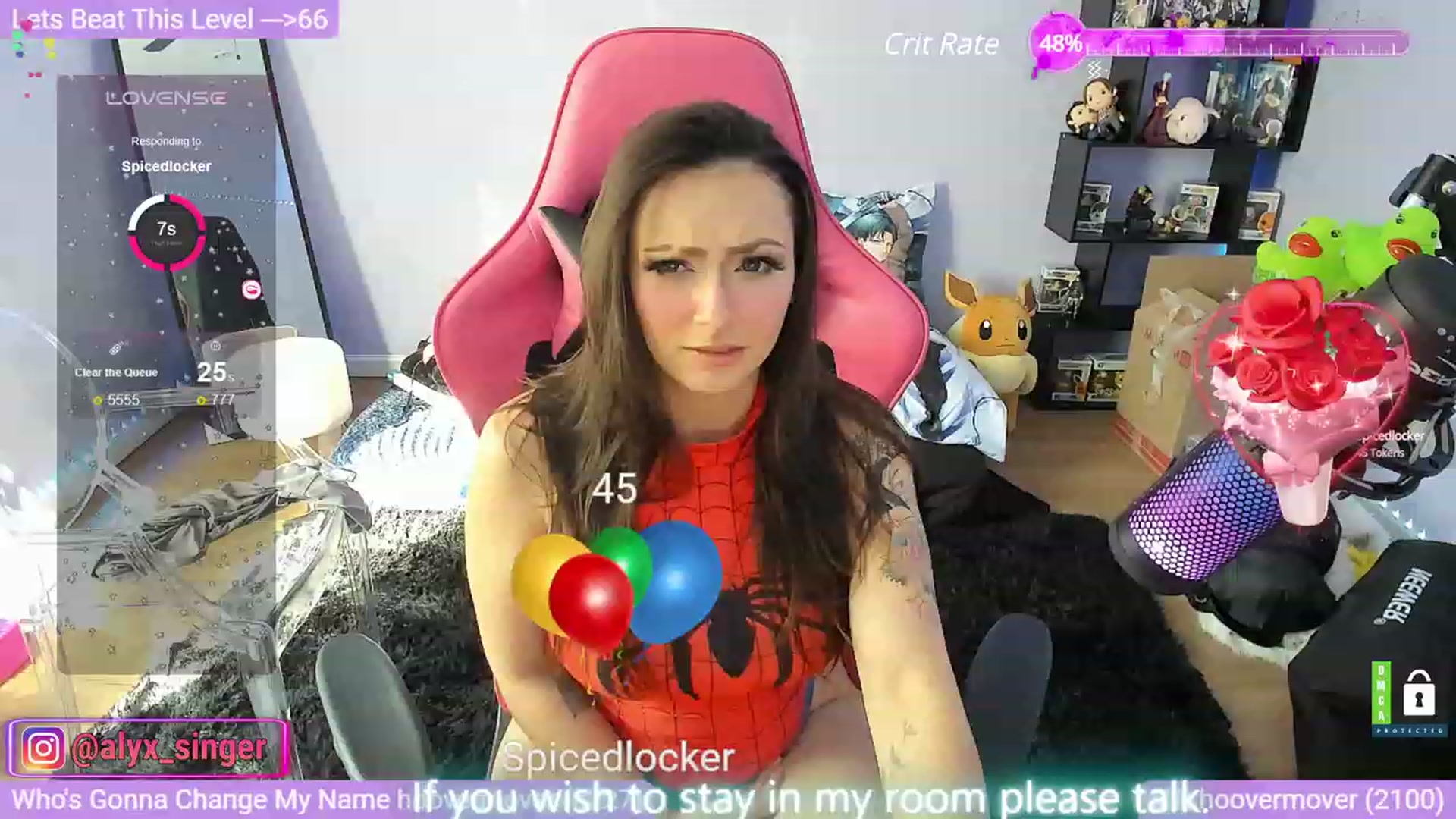 Gallery image thumbnail from Alyx_Singer's myfreecams stream on, 03/01/2024, 22:29 image 2 of 20