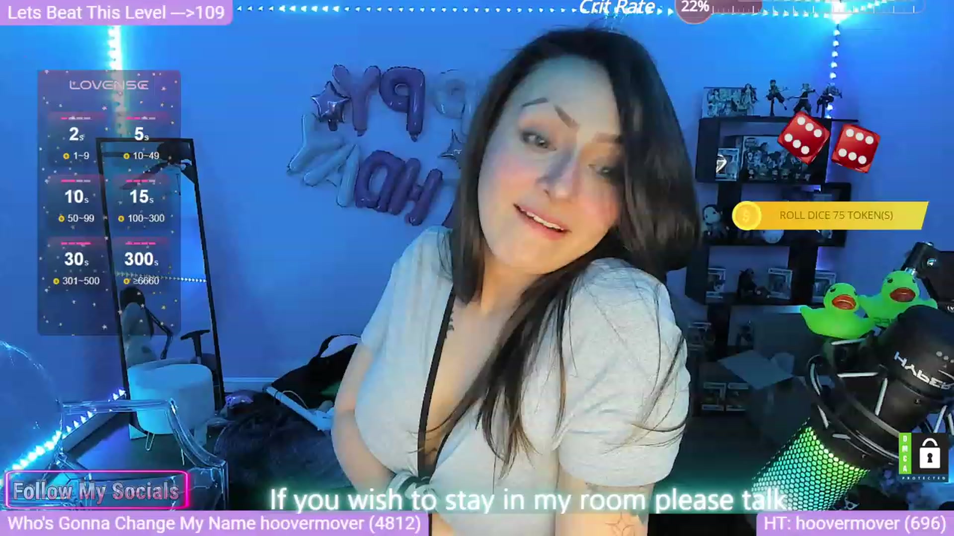 Gallery image thumbnail from Alyx_Singer's myfreecams stream on, 03/03/2024, 08:08 image 16 of 20