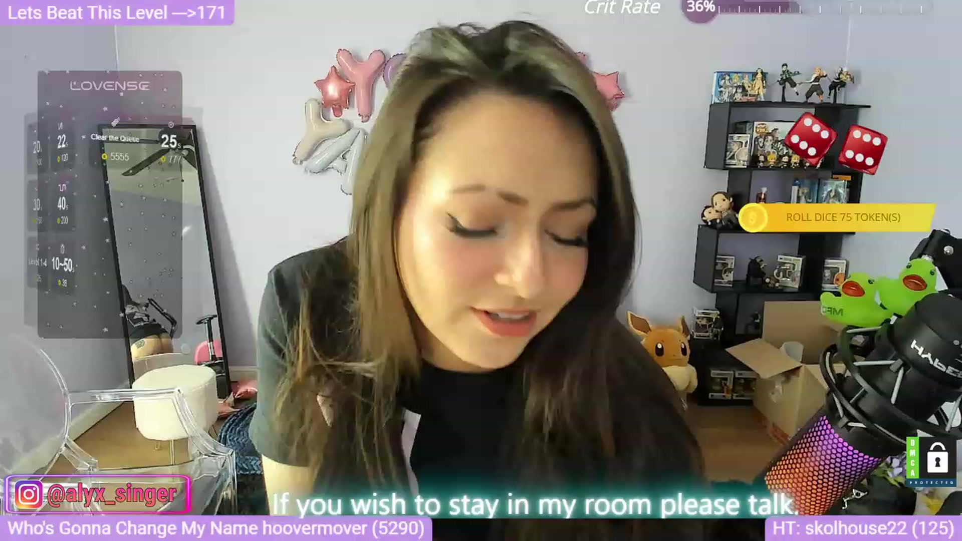 Gallery image thumbnail from Alyx_Singer's myfreecams stream on, 03/04/2024, 18:42 image 14 of 20