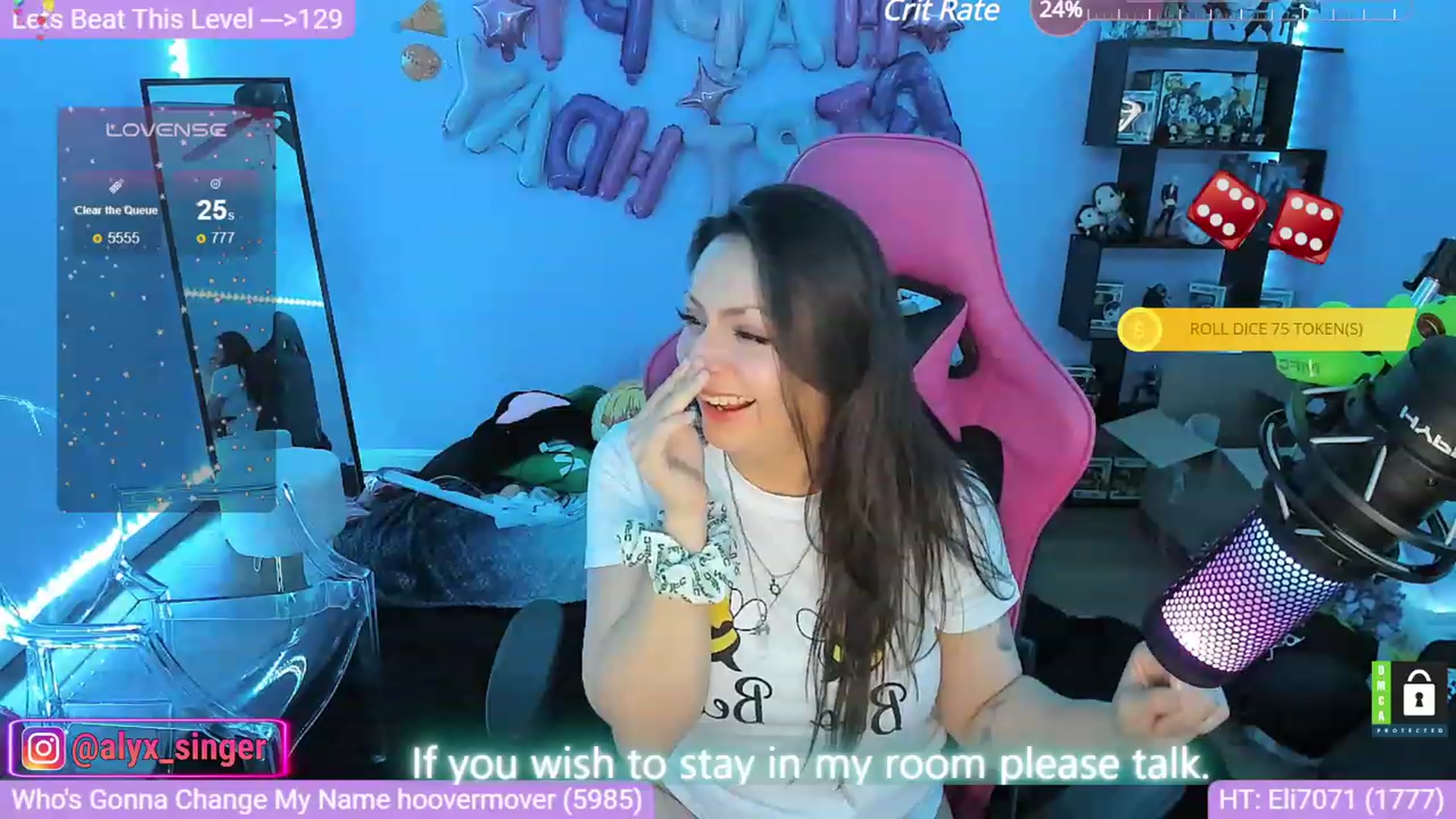 Gallery image thumbnail from Alyx_Singer's myfreecams stream on, 03/05/2024, 07:33 image 10 of 20