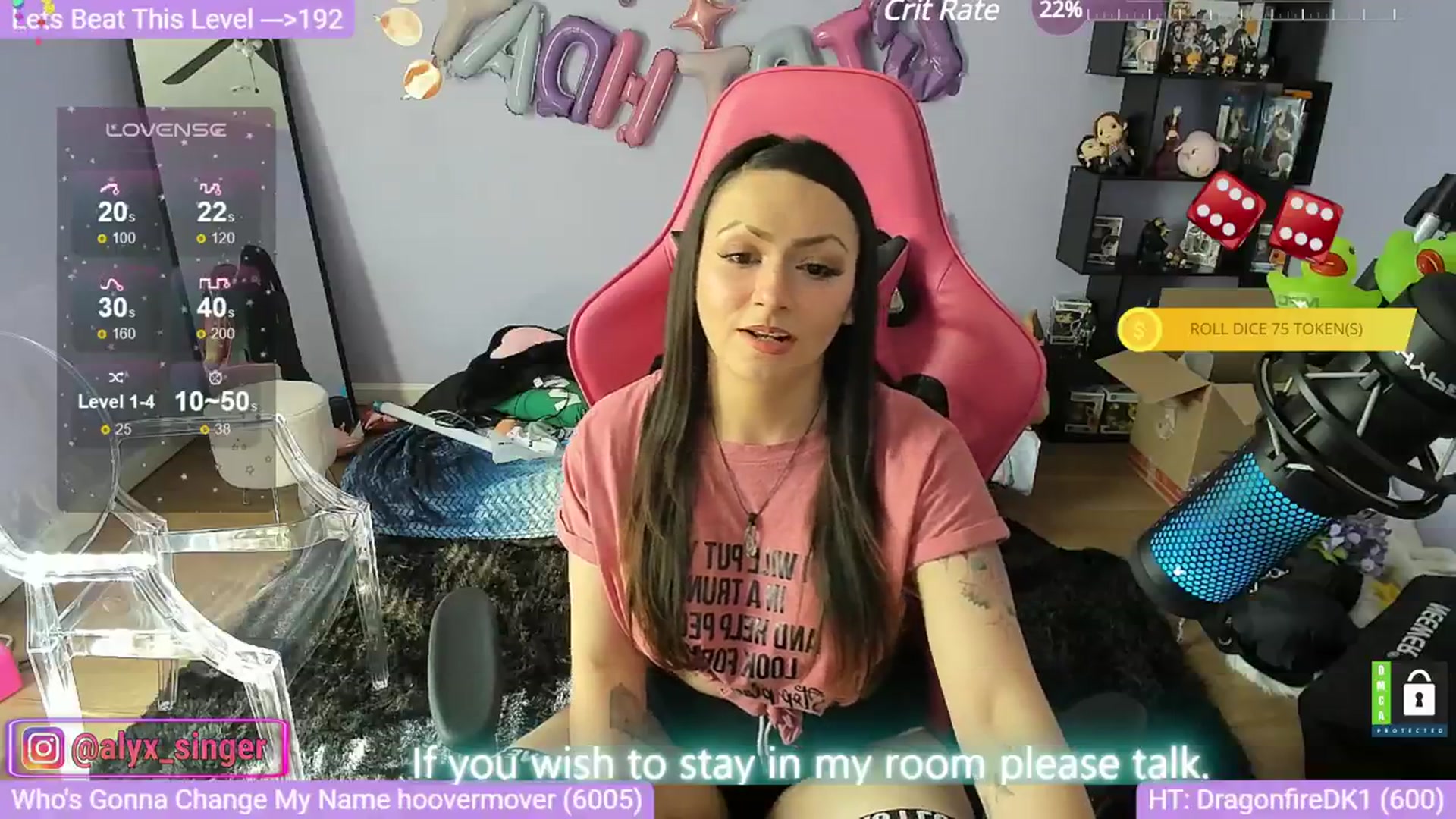 Gallery image thumbnail from Alyx_Singer's myfreecams stream on, 03/07/2024, 20:31 image 19 of 20