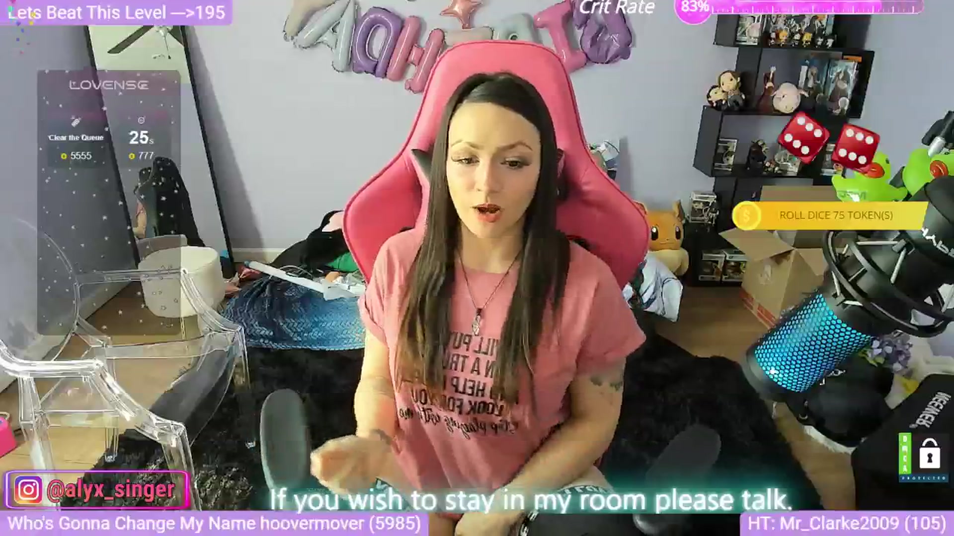Gallery image thumbnail from Alyx_Singer's myfreecams stream on, 03/07/2024, 20:31 image 6 of 20