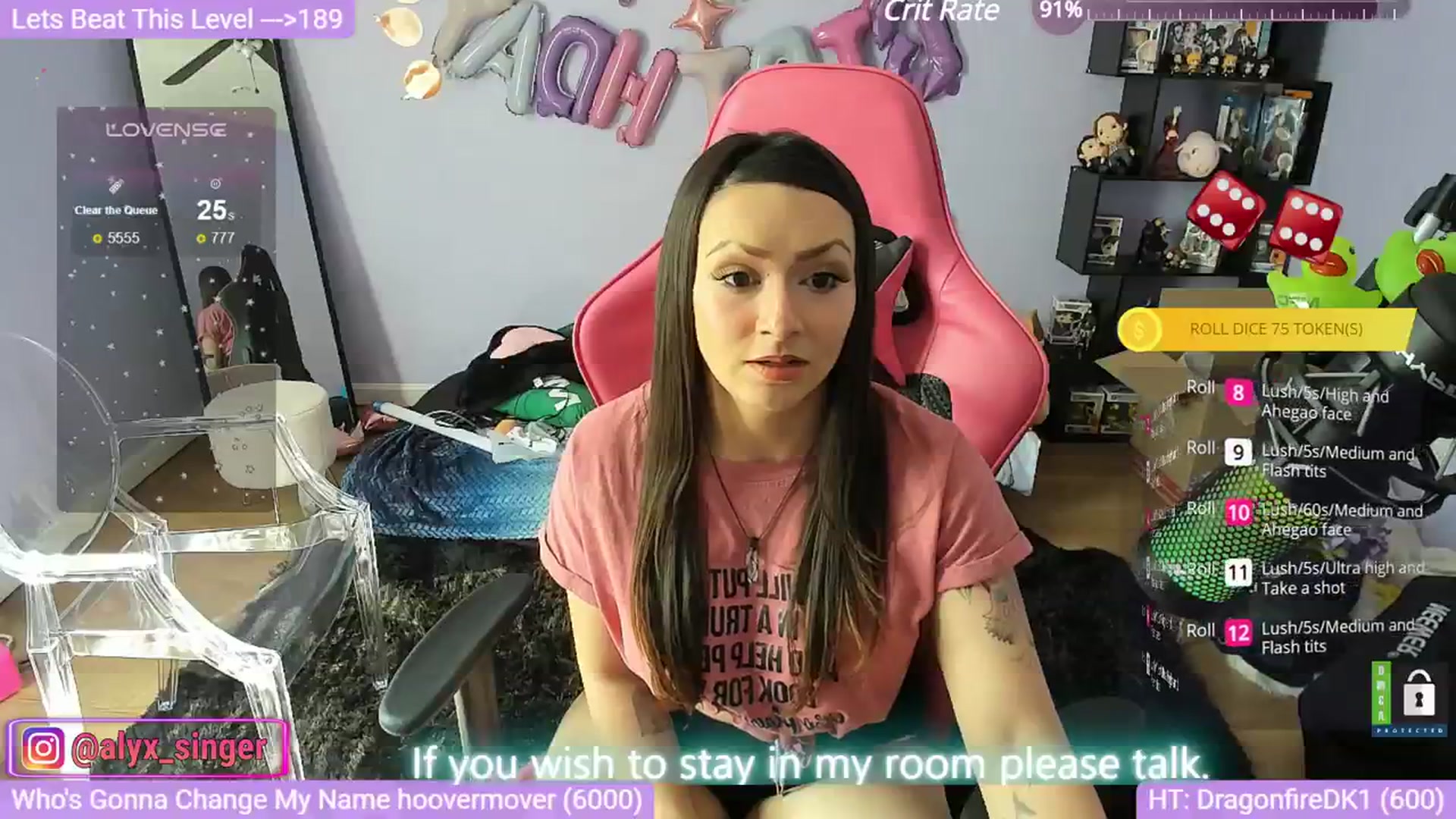 Gallery image thumbnail from Alyx_Singer's myfreecams stream on, 03/07/2024, 20:31 image 16 of 20