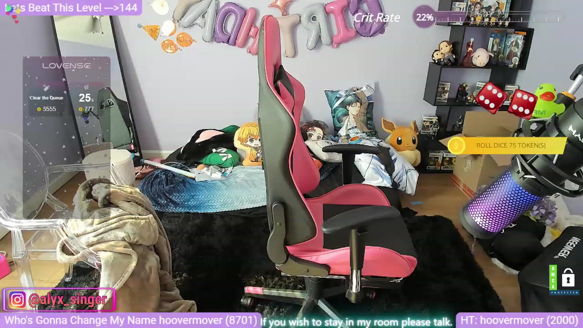 Gallery image thumbnail from Alyx_Singer's myfreecams stream on, 03/08/2024, 20:29 image 3 of 20