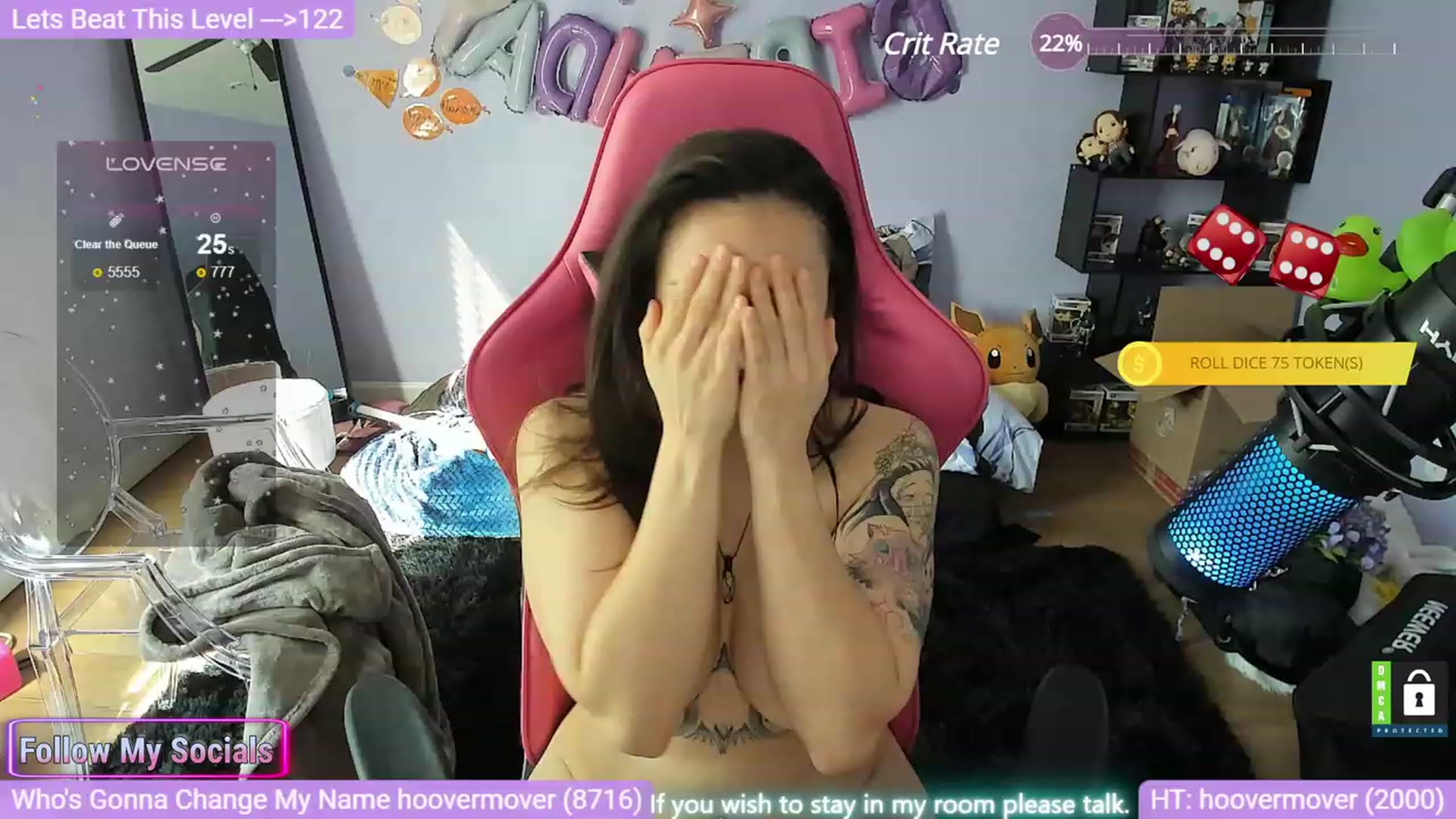 Gallery image thumbnail from Alyx_Singer's myfreecams stream on, 03/08/2024, 22:19 image 17 of 20