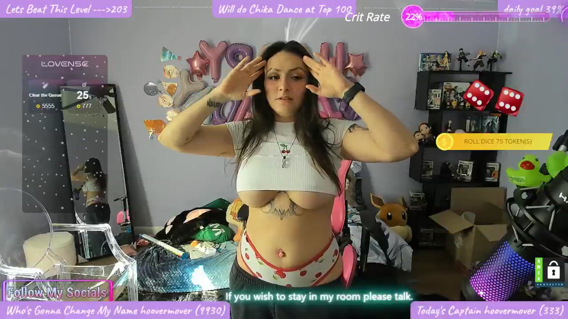 Gallery image thumbnail from Alyx_Singer's myfreecams stream on, 03/11/2024, 22:03 image 2 of 20