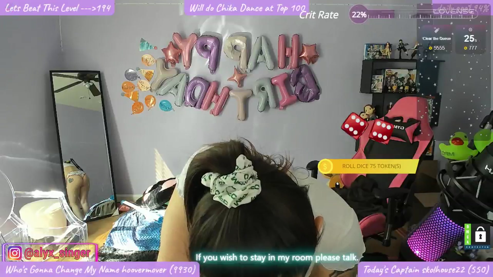 Gallery image thumbnail from Alyx_Singer's myfreecams stream on, 03/11/2024, 22:03 image 20 of 20