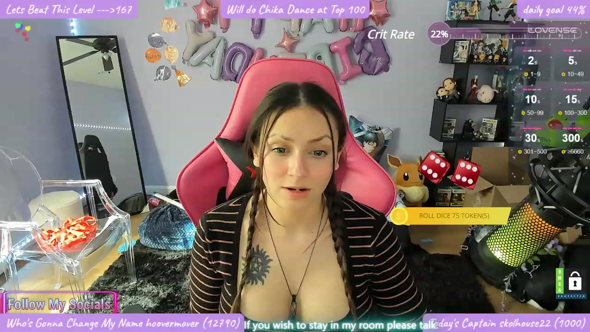 Gallery image thumbnail from Alyx_Singer's myfreecams stream on, 03/15/2024, 21:40 image 7 of 20