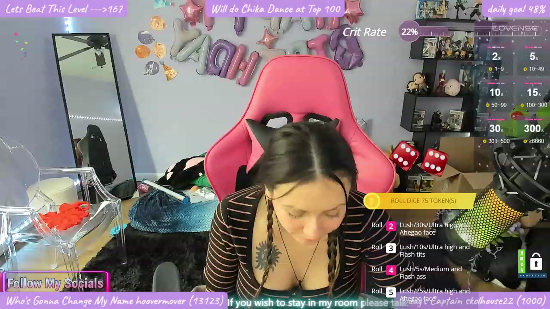 Gallery image thumbnail from Alyx_Singer's myfreecams stream on, 03/15/2024, 21:40 image 14 of 20