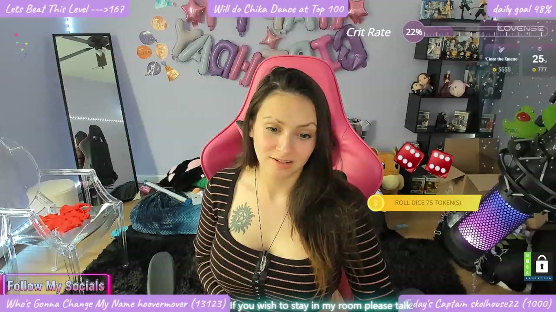 Gallery image thumbnail from Alyx_Singer's myfreecams stream on, 03/15/2024, 21:40 image 20 of 20
