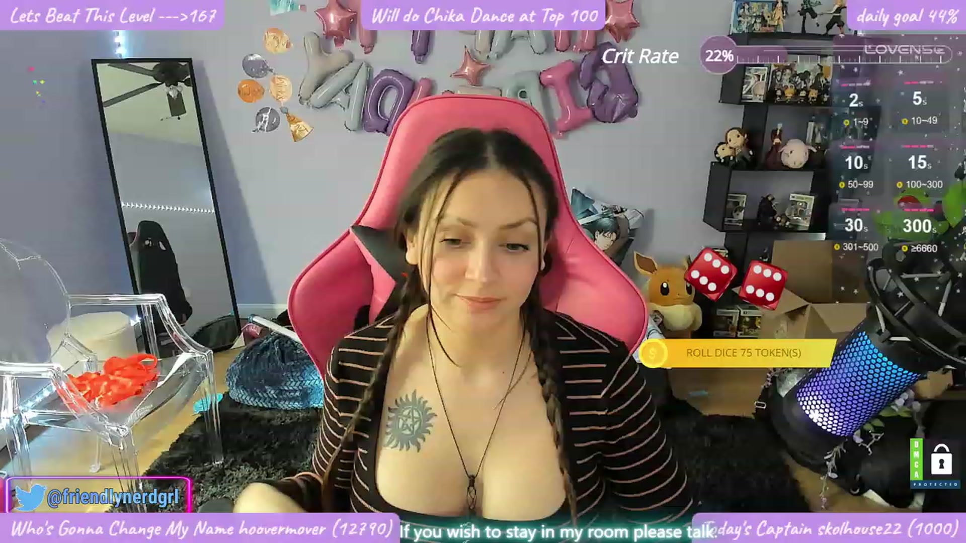 Gallery image thumbnail from Alyx_Singer's myfreecams stream on, 03/15/2024, 21:40 image 6 of 20