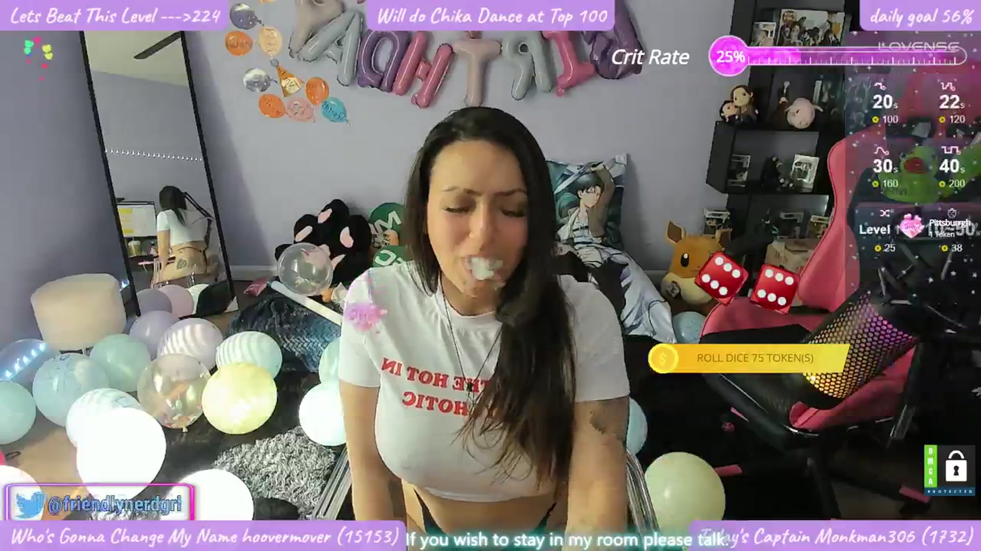 Gallery image thumbnail from Alyx_Singer's myfreecams stream on, 03/18/2024, 21:08 image 19 of 20
