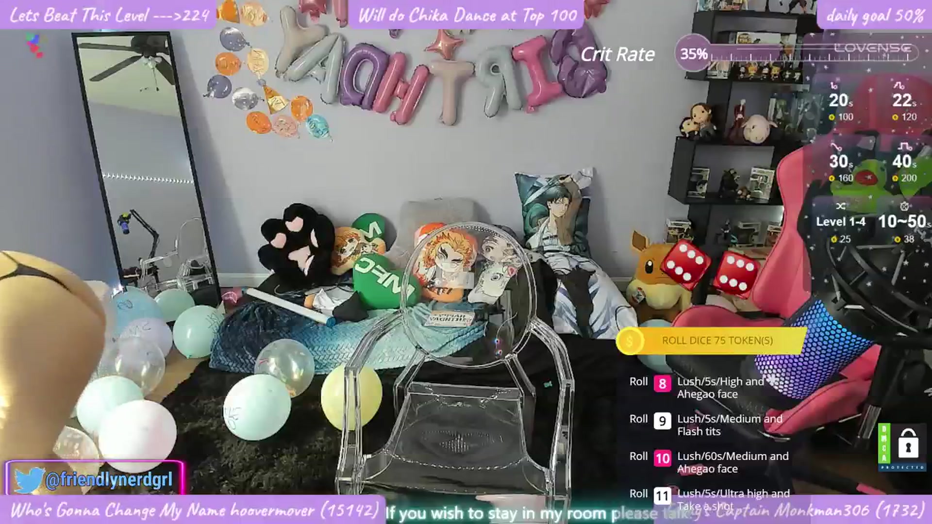 Gallery image thumbnail from Alyx_Singer's myfreecams stream on, 03/18/2024, 21:08 image 16 of 20