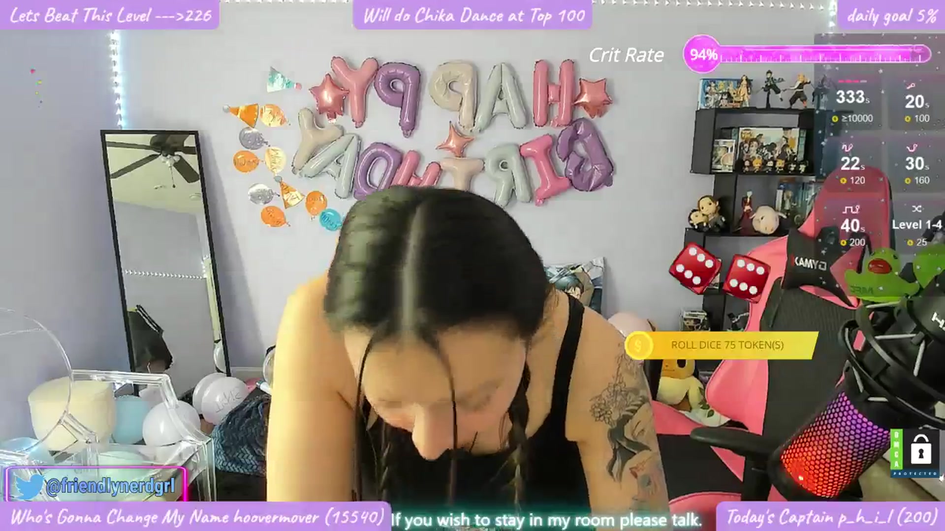Gallery image thumbnail from Alyx_Singer's myfreecams stream on, 03/19/2024, 18:14 image 12 of 20
