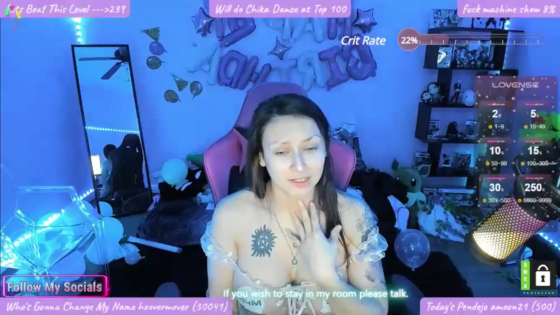 Gallery image thumbnail from Alyx_Singer's myfreecams stream on, 04/01/2024, 07:15 image 2 of 20