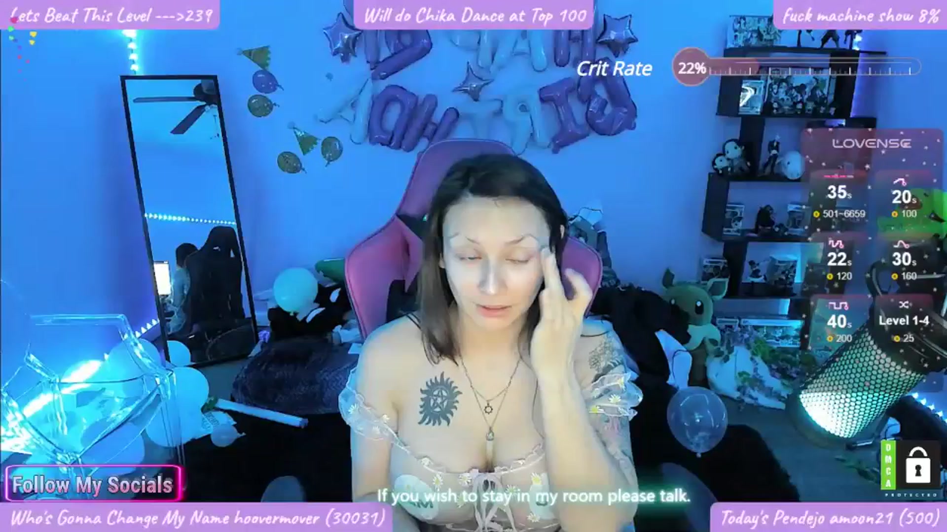 Gallery image thumbnail from Alyx_Singer's myfreecams stream on, 04/01/2024, 07:15 image 1 of 20