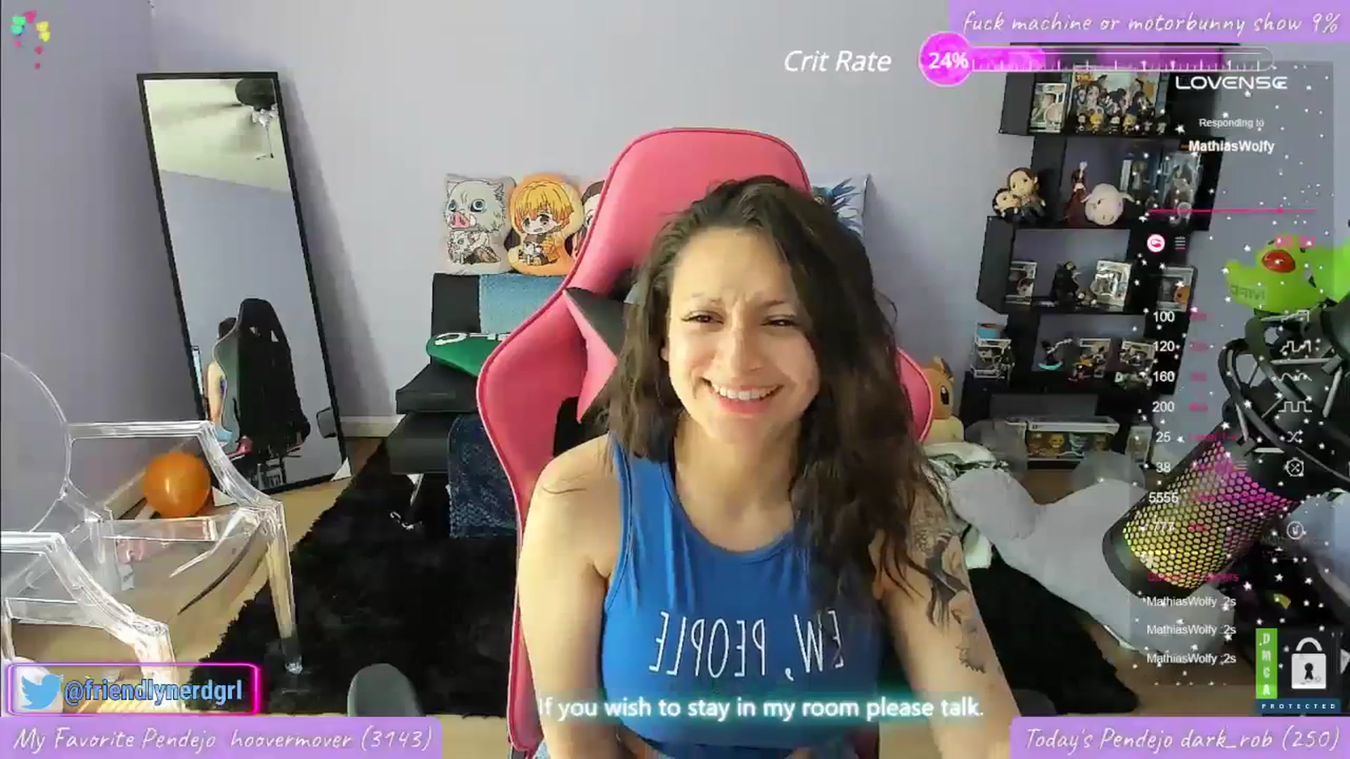 Gallery image thumbnail from Alyx_Singer's myfreecams stream on, 04/12/2024, 19:18 image 18 of 20