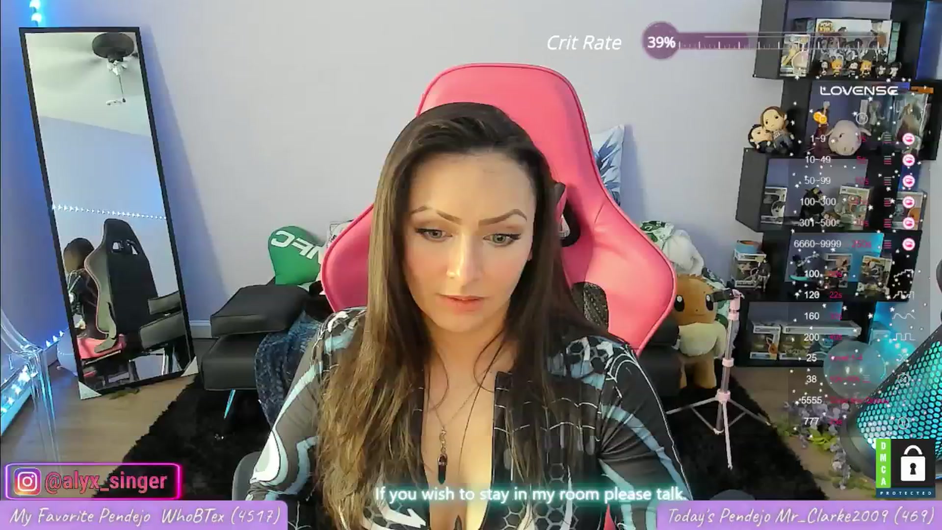 Gallery image thumbnail from Alyx_Singer's myfreecams stream on, 04/23/2024, 19:36 image 14 of 20