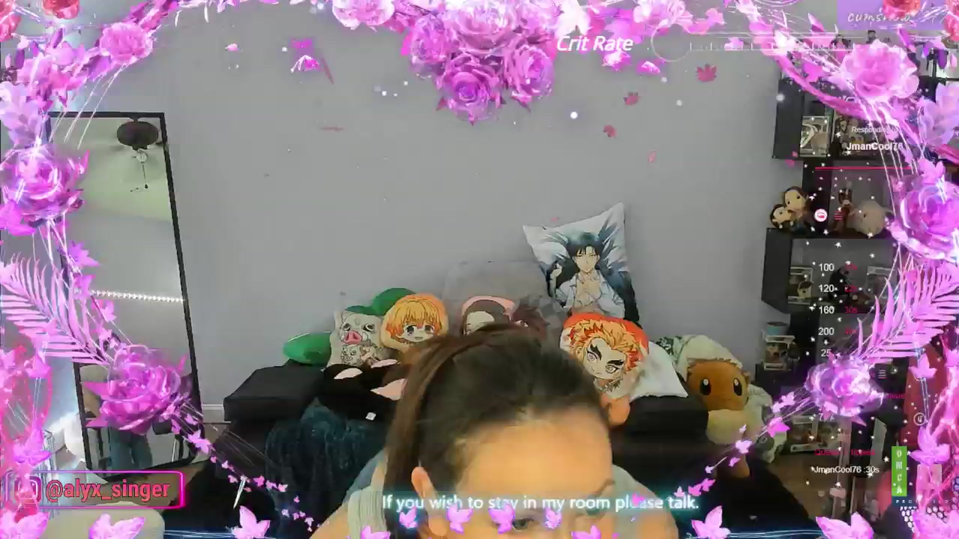 Gallery image thumbnail from Alyx_Singer's myfreecams stream on, 04/26/2024, 17:11 image 15 of 20
