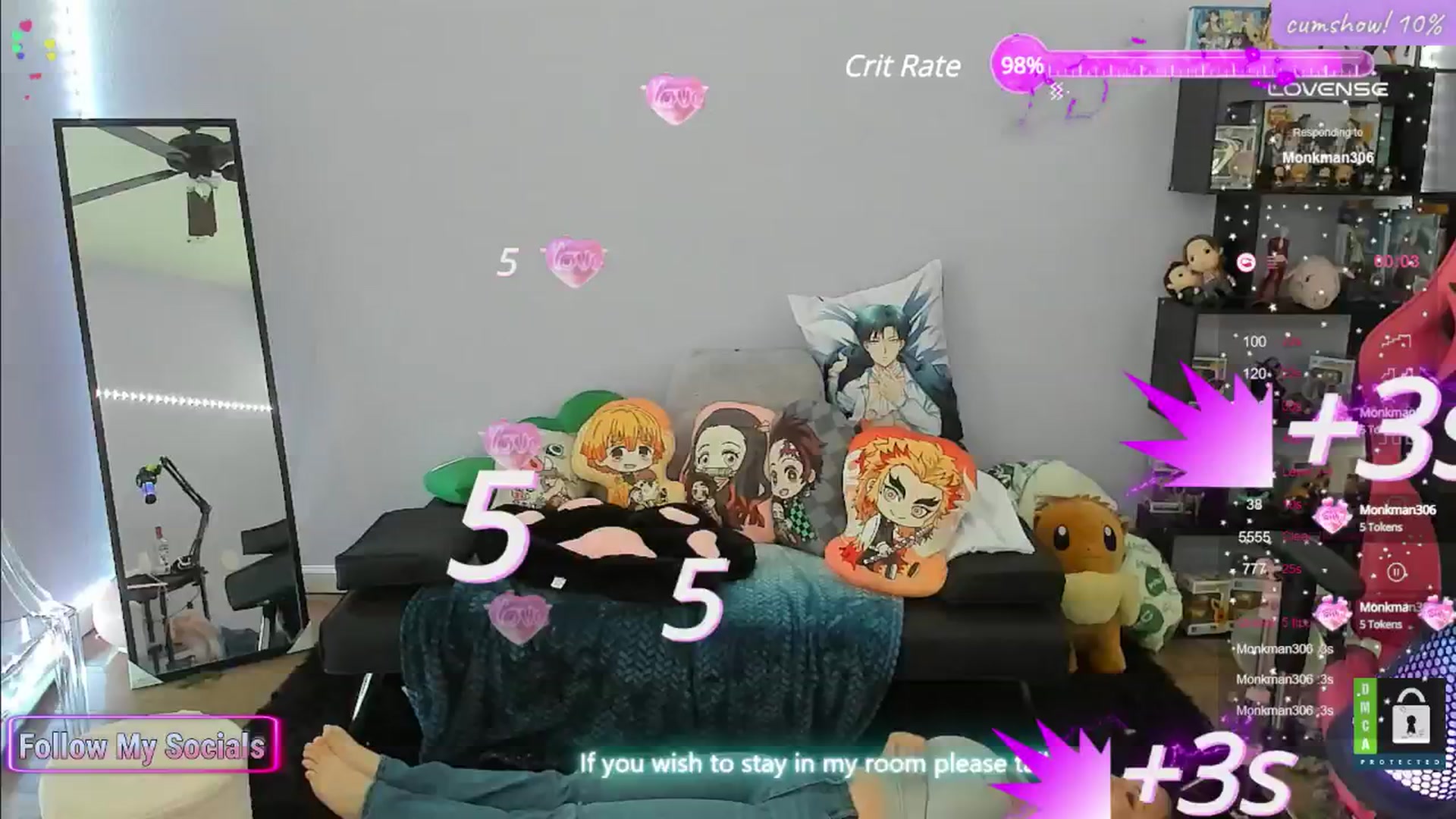 Gallery image thumbnail from Alyx_Singer's myfreecams stream on, 04/26/2024, 17:11 image 6 of 20