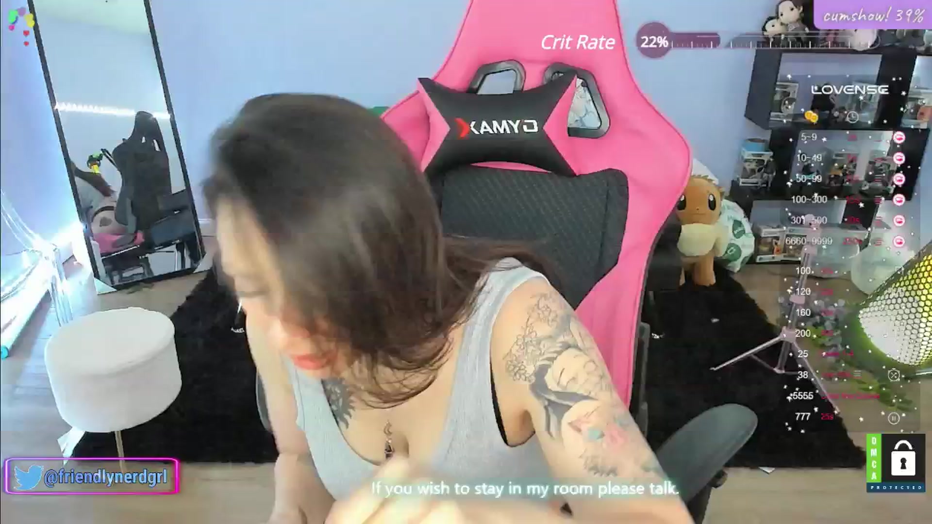 Gallery image thumbnail from Alyx_Singer's myfreecams stream on, 04/26/2024, 20:01 image 6 of 20