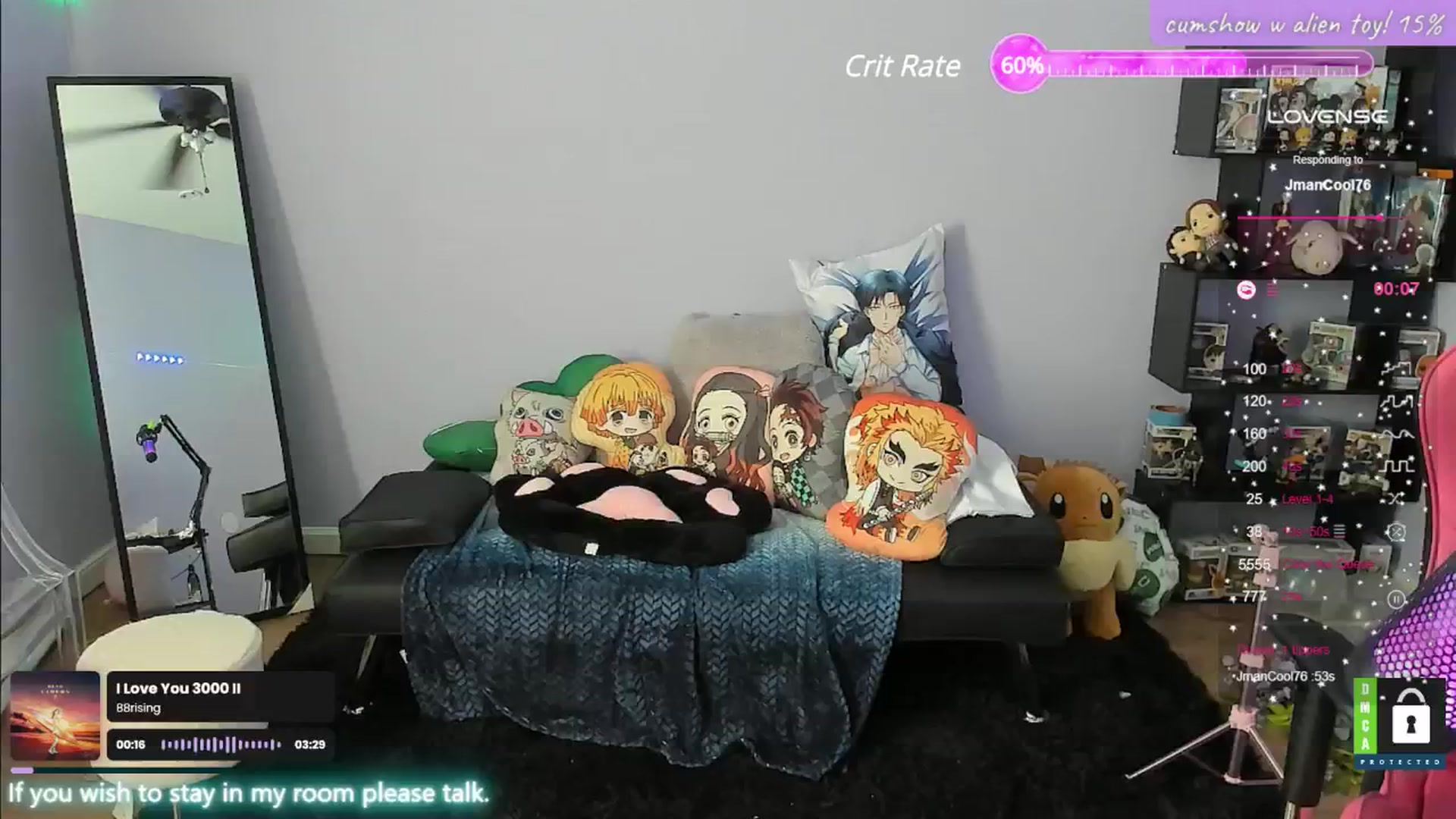 Gallery image thumbnail from Alyx_Singer's myfreecams stream on, 05/03/2024, 18:51 image 4 of 20