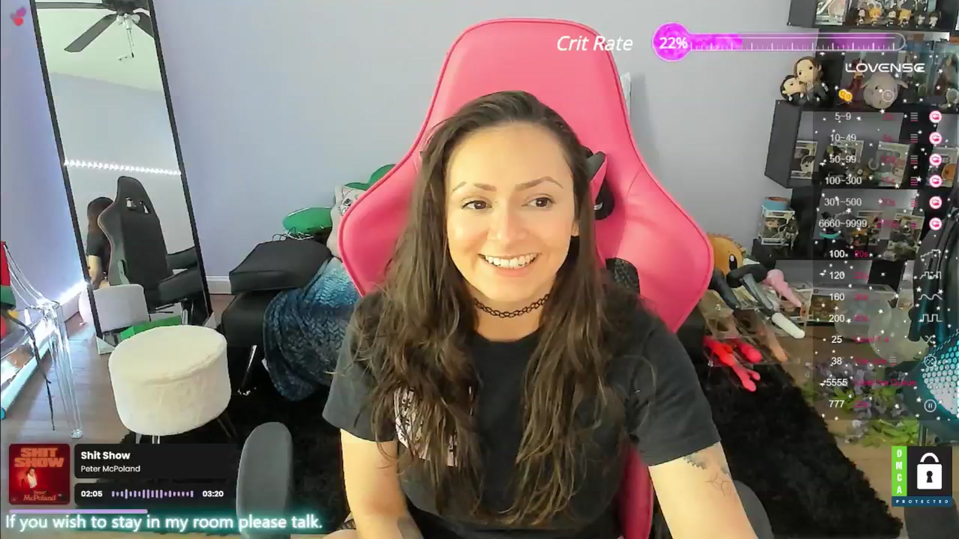 Gallery image thumbnail from Alyx_Singer's myfreecams stream on, 05/09/2024, 17:33 image 1 of 20