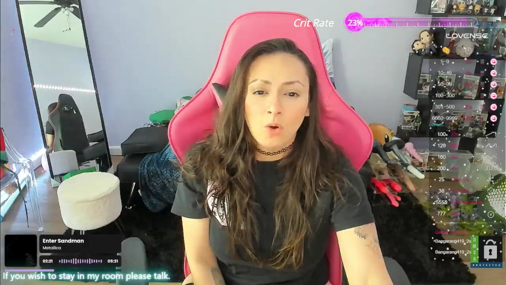 Gallery image thumbnail from Alyx_Singer's myfreecams stream on, 05/09/2024, 17:33 image 3 of 20