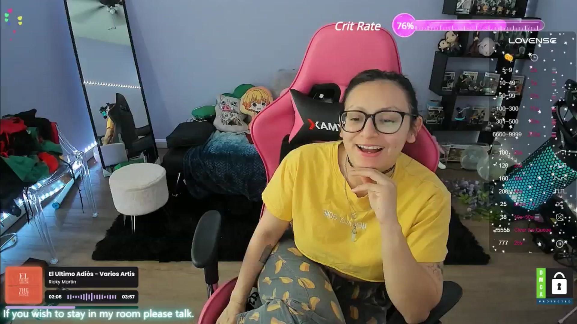 Gallery image thumbnail from Alyx_Singer's myfreecams stream on, 05/10/2024, 21:30 image 14 of 20