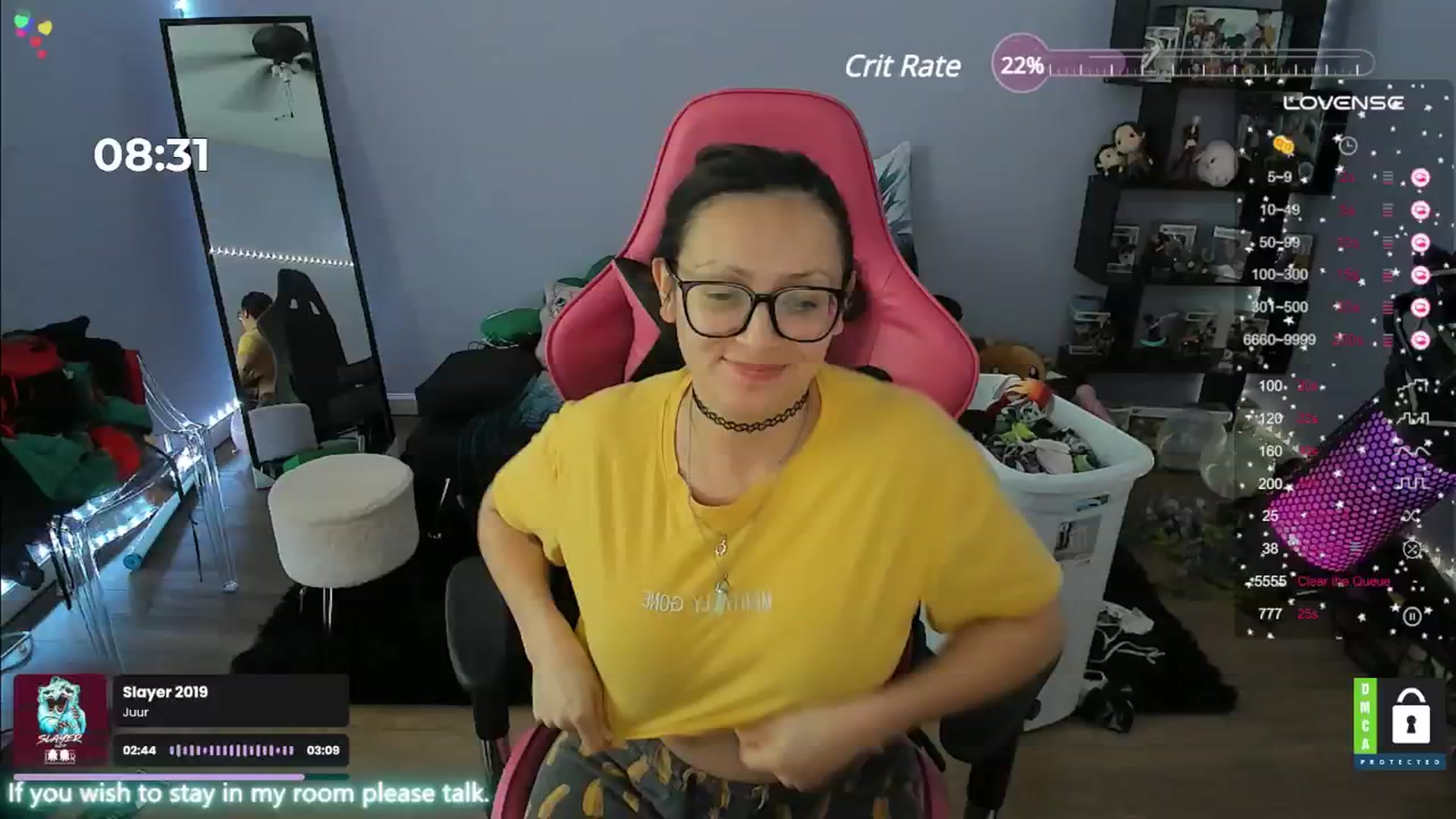 Gallery image thumbnail from Alyx_Singer's myfreecams stream on, 05/10/2024, 21:30 image 19 of 20