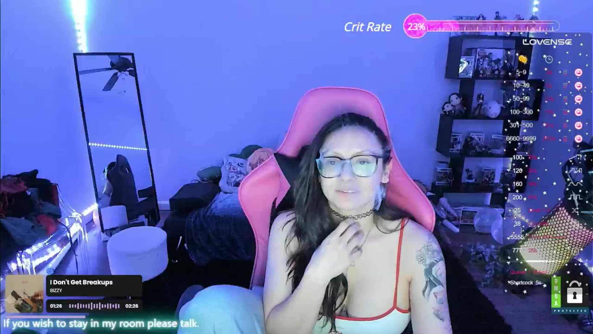 Gallery image thumbnail from Alyx_Singer's myfreecams stream on, 05/11/2024, 04:43 image 4 of 20