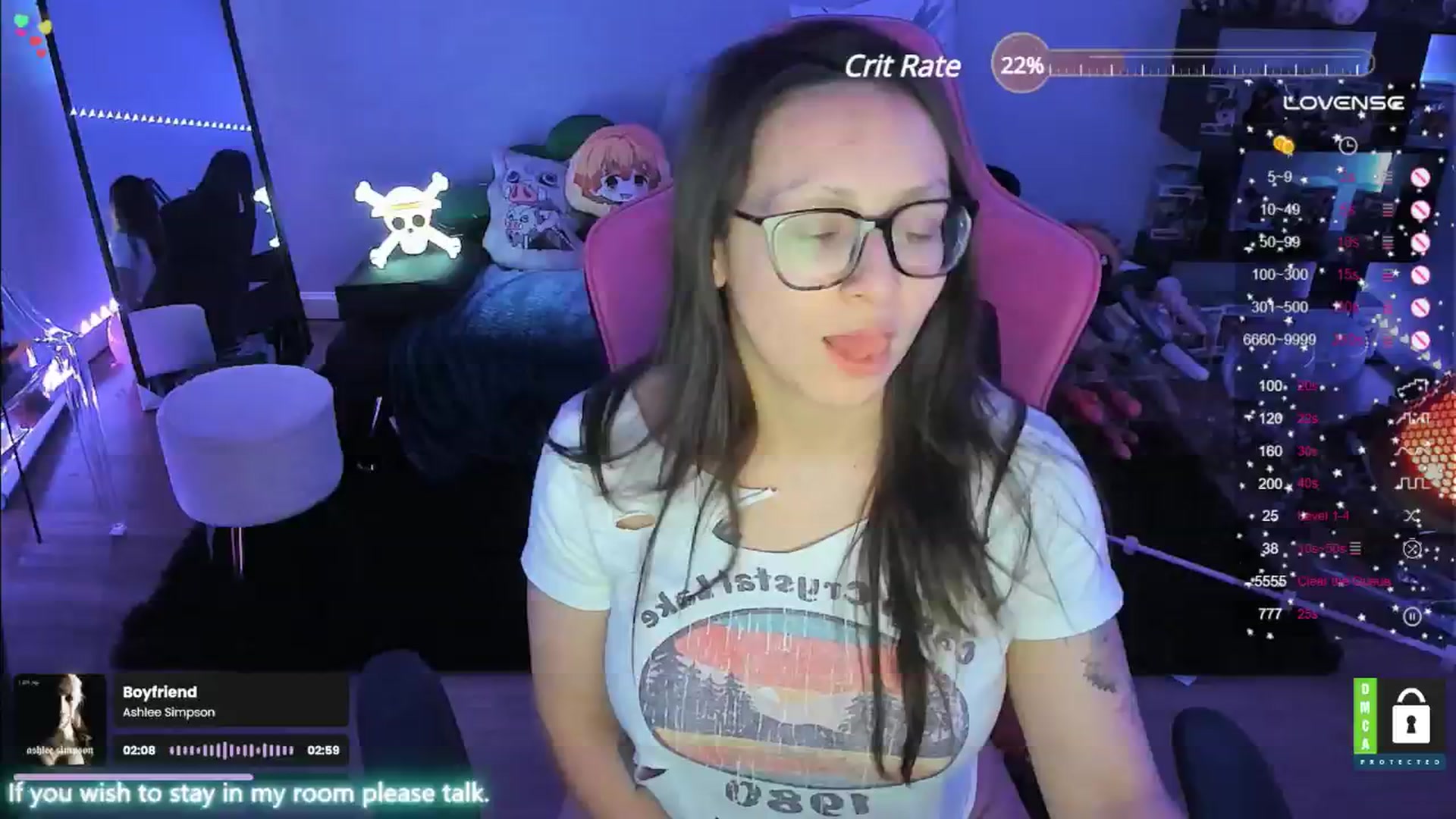 Gallery image thumbnail from Alyx_Singer's myfreecams stream on, 05/15/2024, 06:09 image 16 of 20