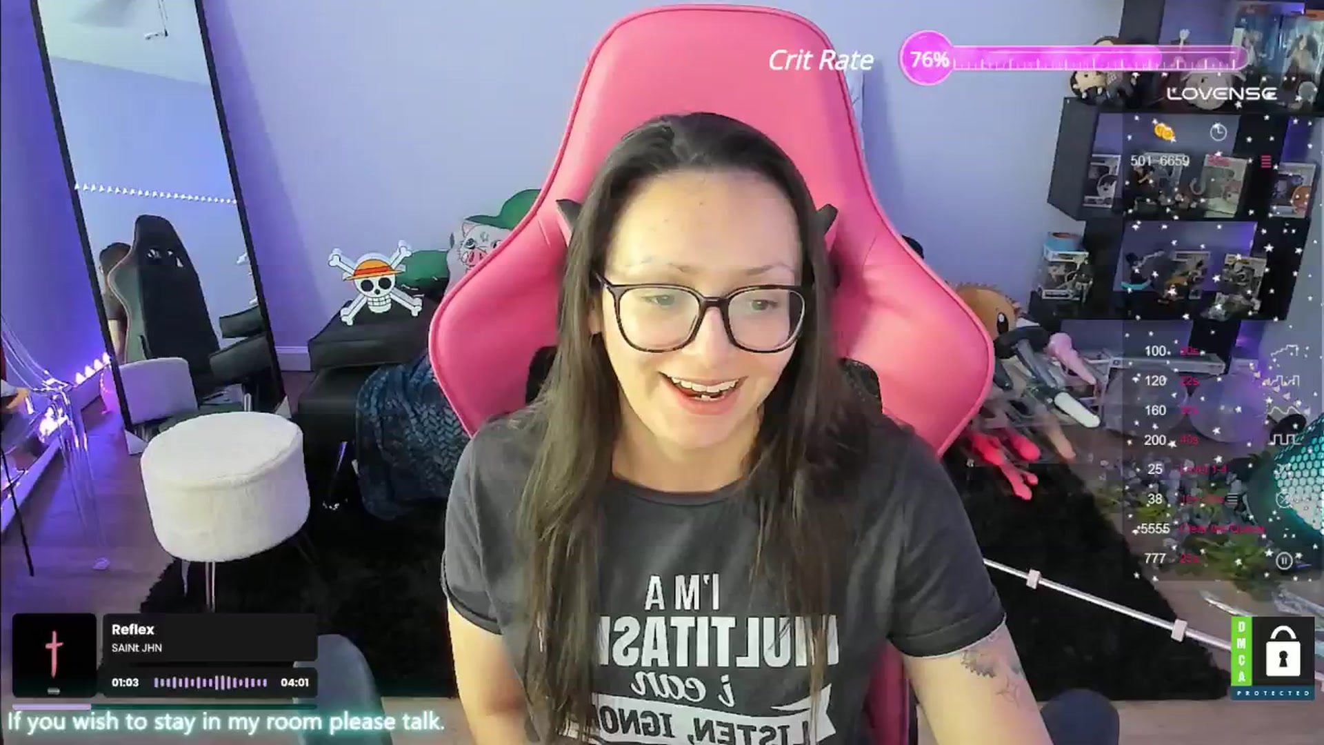 Gallery image thumbnail from Alyx_Singer's myfreecams stream on, 05/16/2024, 19:03 image 6 of 20