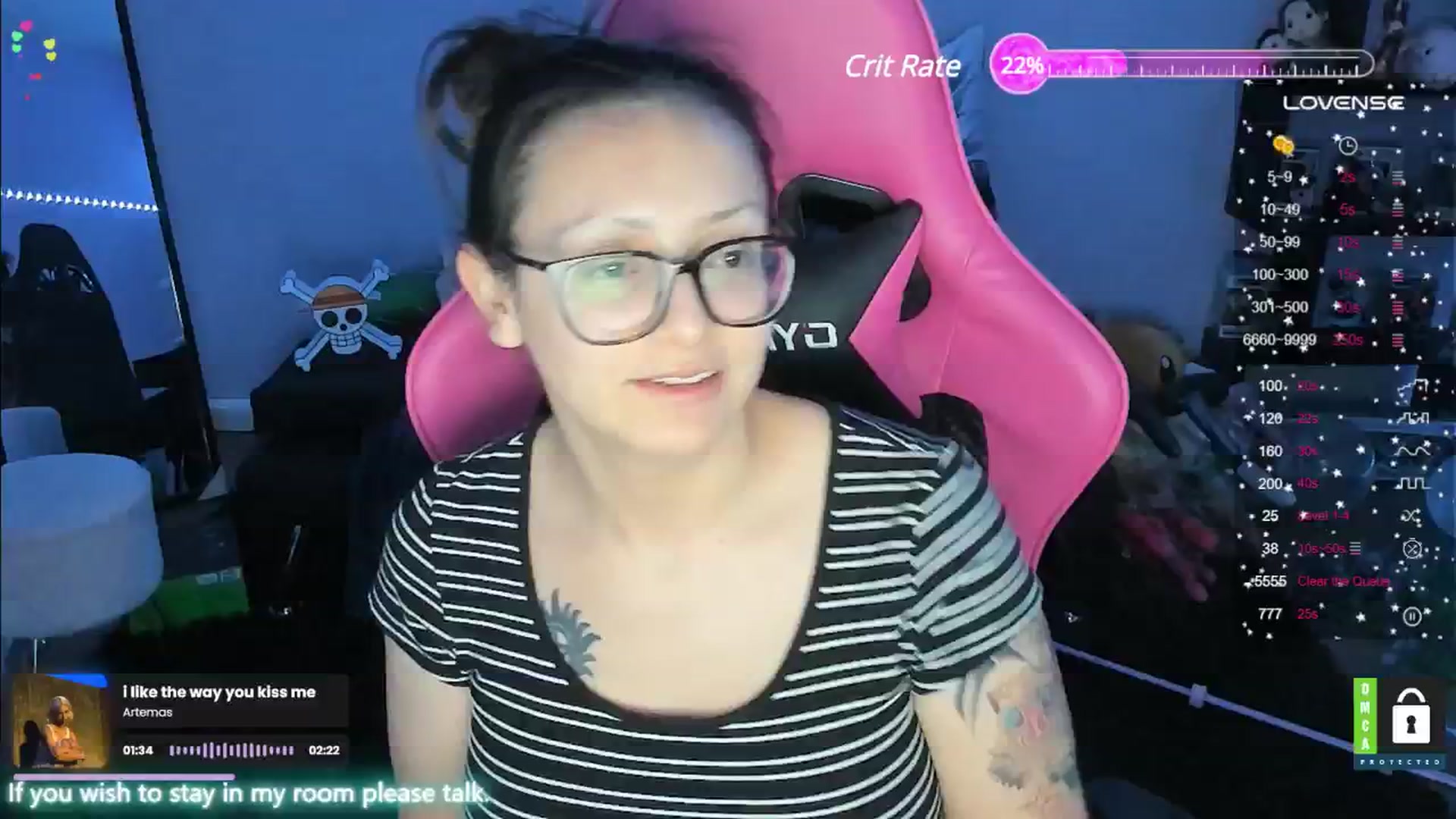 Gallery image thumbnail from Alyx_Singer's myfreecams stream on, 05/18/2024, 05:32 image 2 of 20