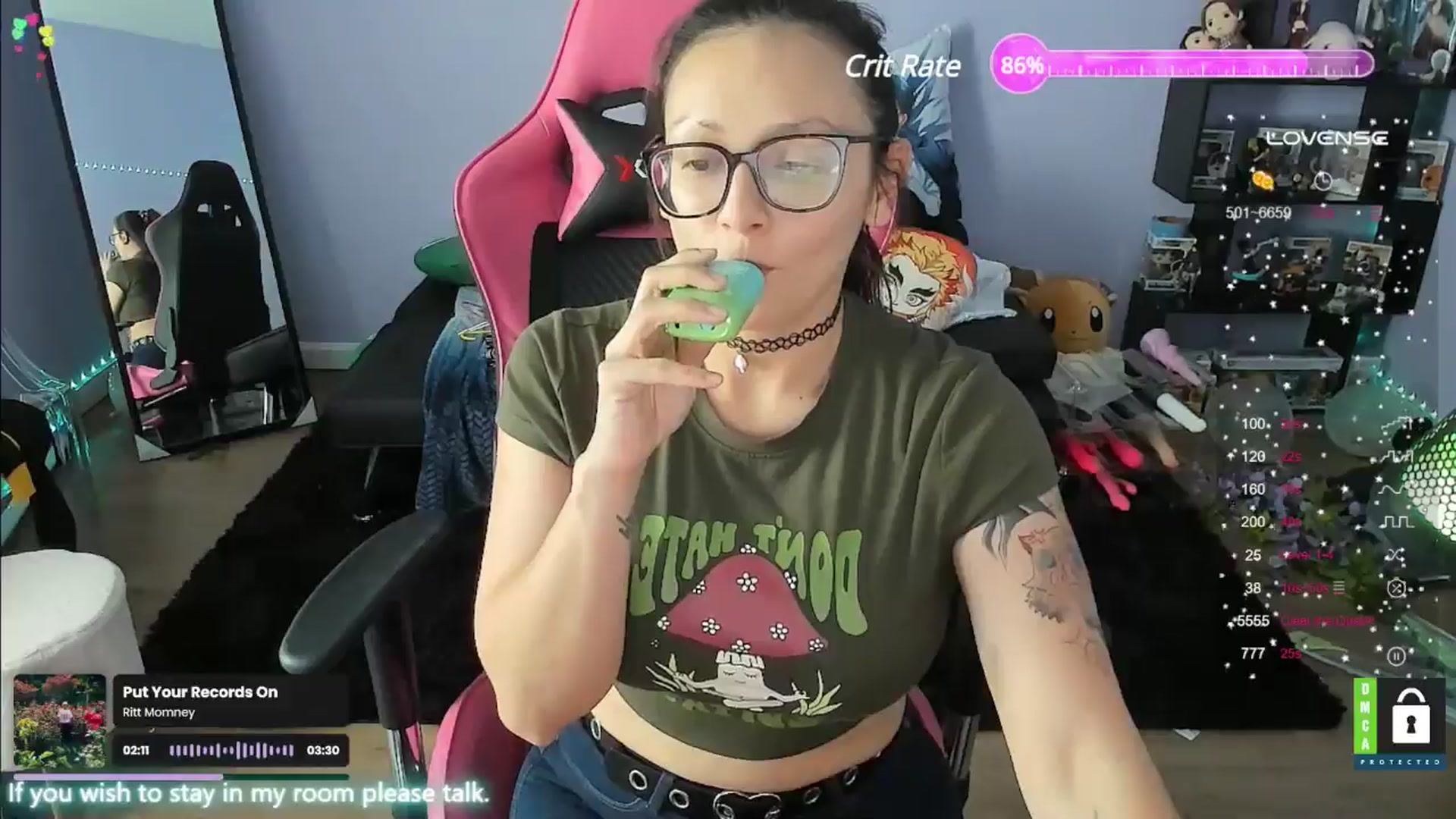 Gallery image thumbnail from Alyx_Singer's myfreecams stream on, 05/28/2024, 19:53 image 8 of 20