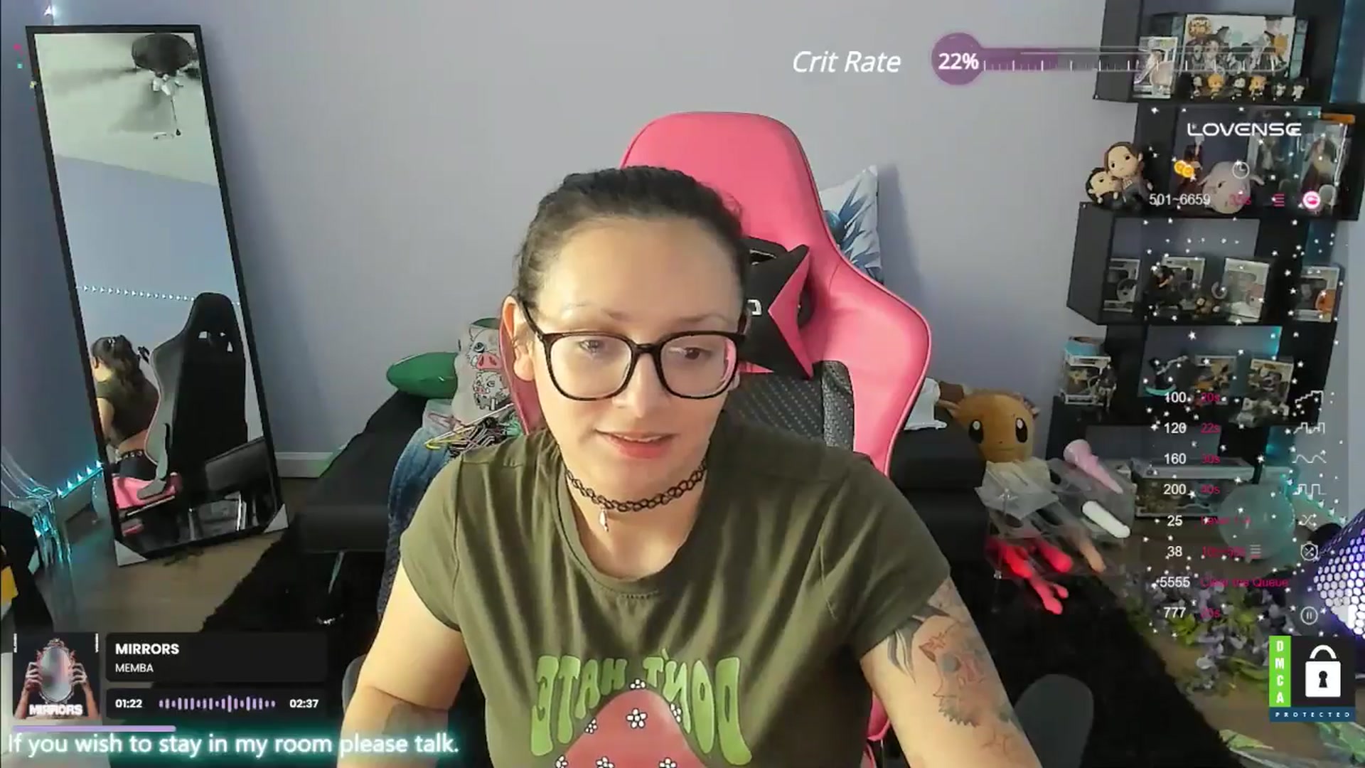 Gallery image thumbnail from Alyx_Singer's myfreecams stream on, 05/28/2024, 19:53 image 18 of 20