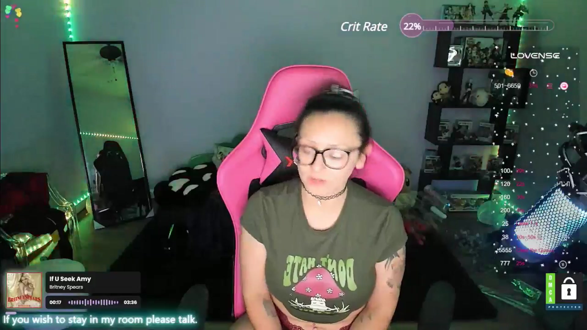 Gallery image thumbnail from Alyx_Singer's myfreecams stream on, 05/29/2024, 05:19 image 17 of 20