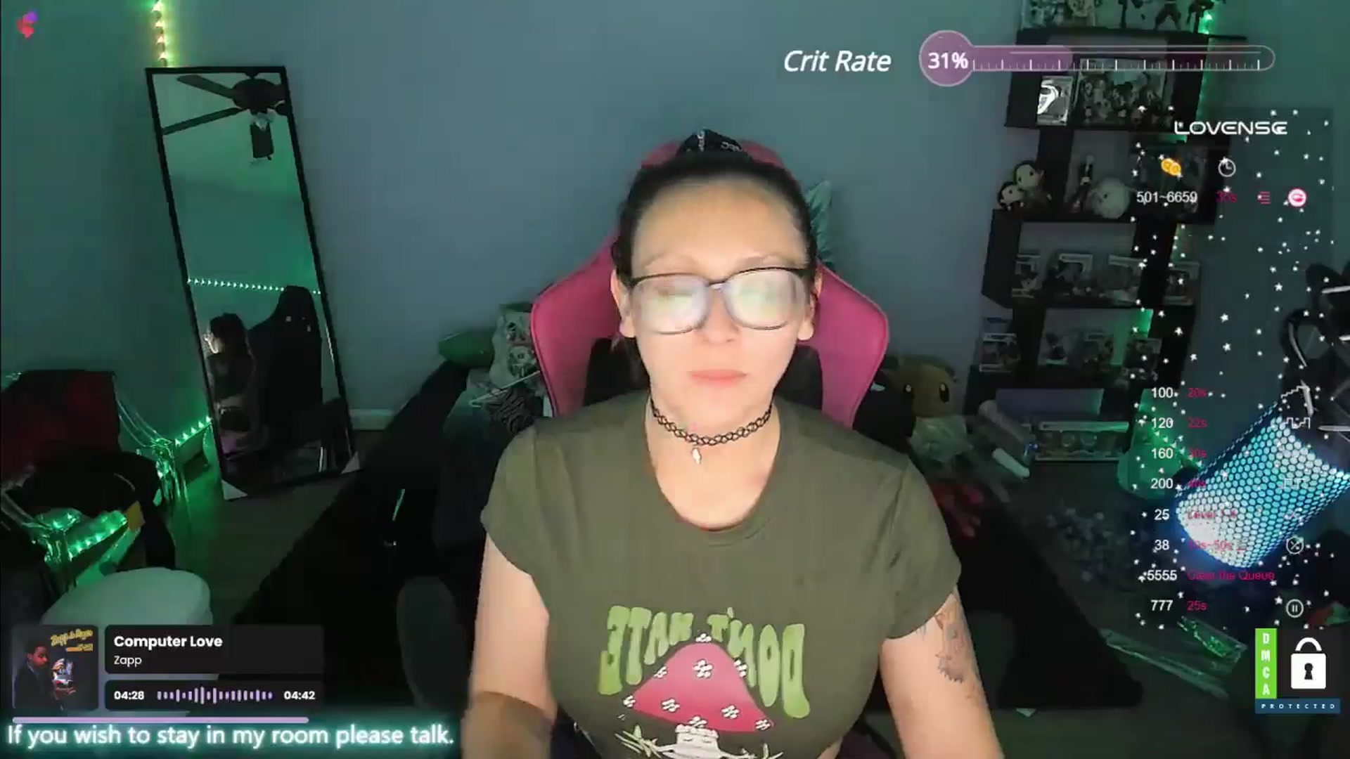 Gallery image thumbnail from Alyx_Singer's myfreecams stream on, 05/29/2024, 05:19 image 2 of 20
