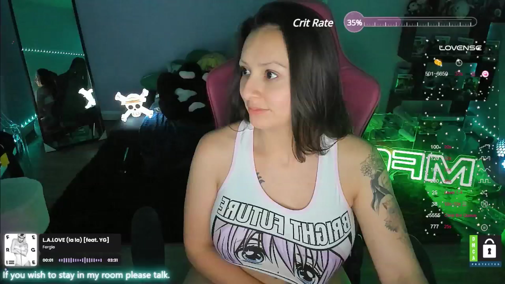 Gallery image thumbnail from Alyx_Singer's myfreecams stream on, 06/01/2024, 05:42 image 3 of 20