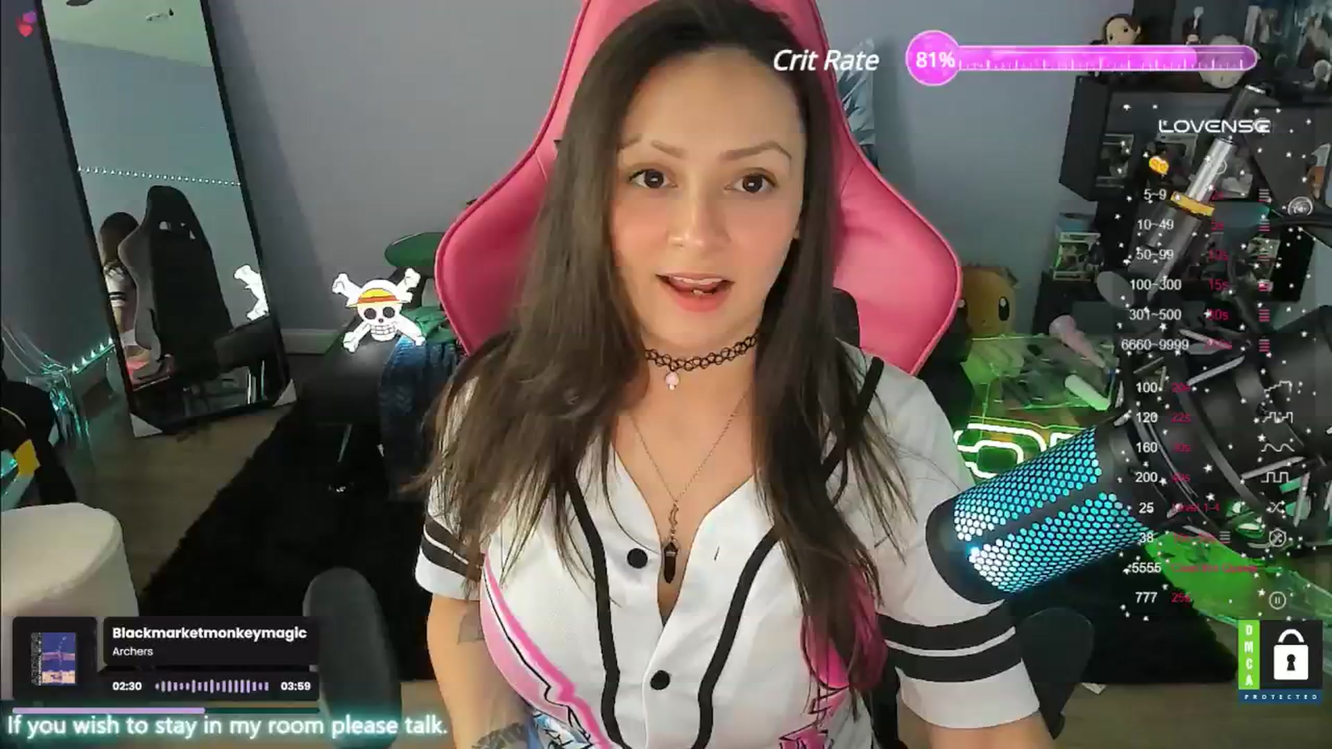 Gallery image thumbnail from Alyx_Singer's myfreecams stream on, 06/03/2024, 18:14 image 4 of 20