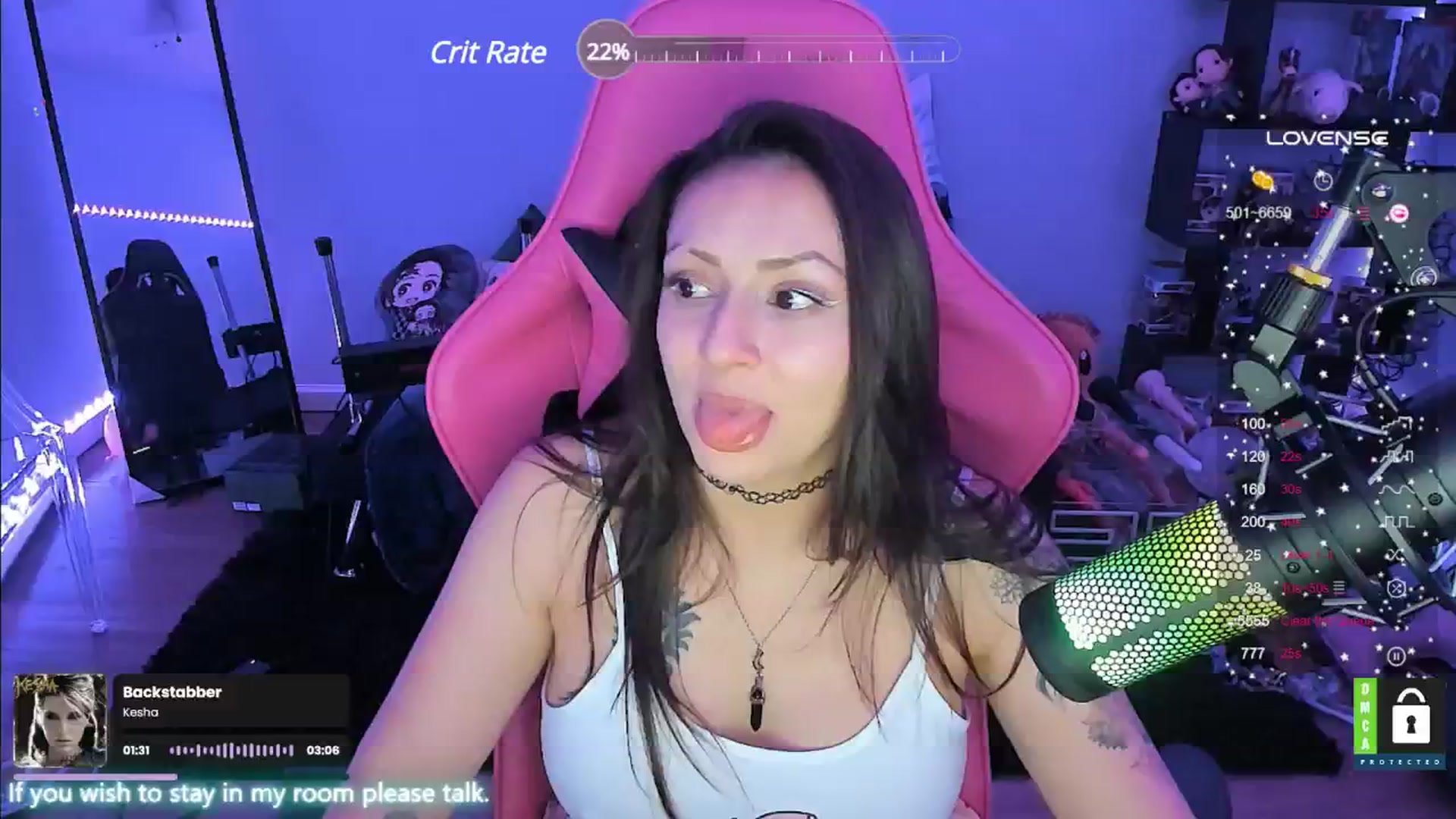 Gallery image thumbnail from Alyx_Singer's myfreecams stream on, 06/11/2024, 05:15 image 17 of 20