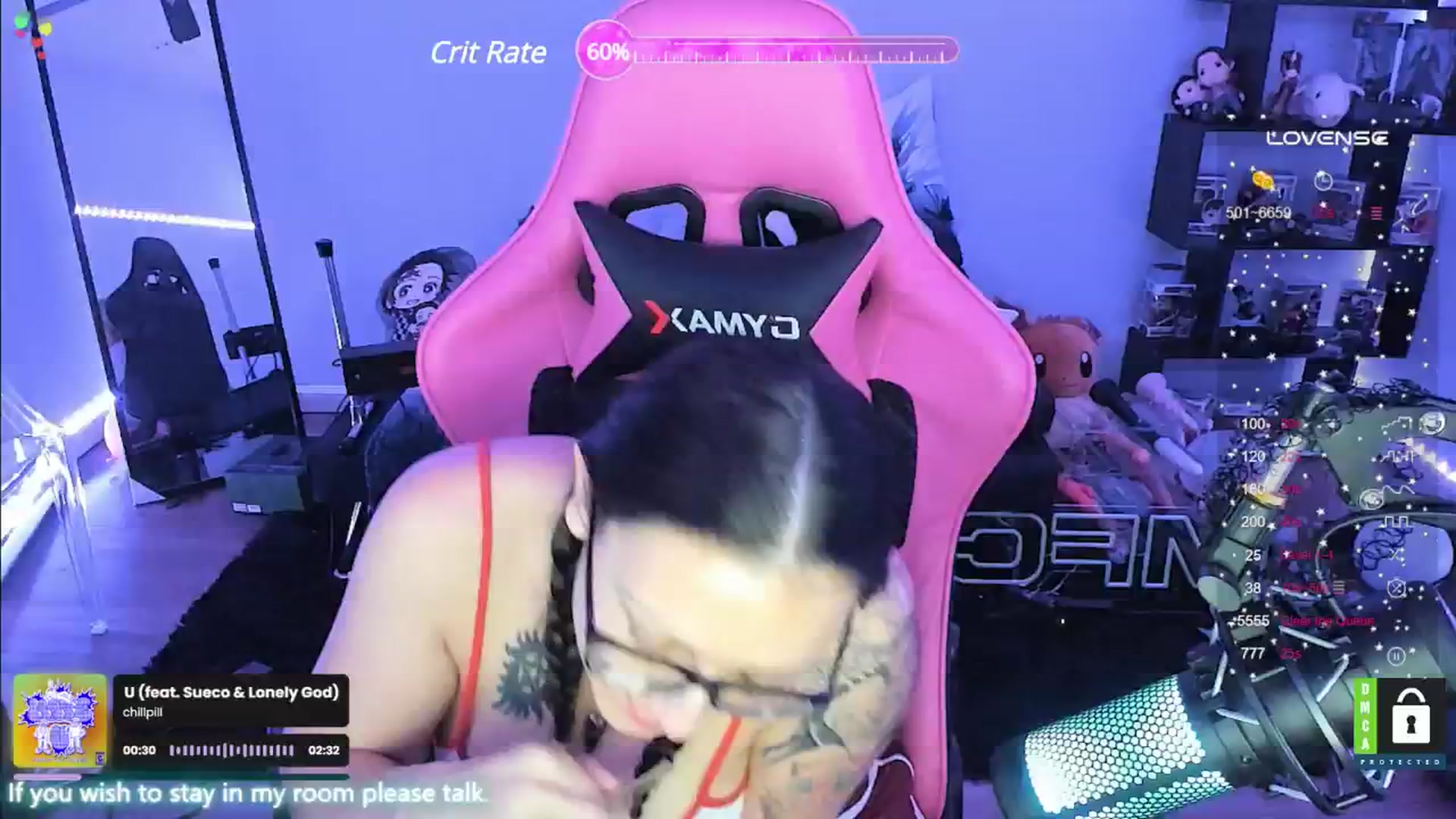 Gallery image thumbnail from Alyx_Singer's myfreecams stream on, 06/13/2024, 04:07 image 13 of 20