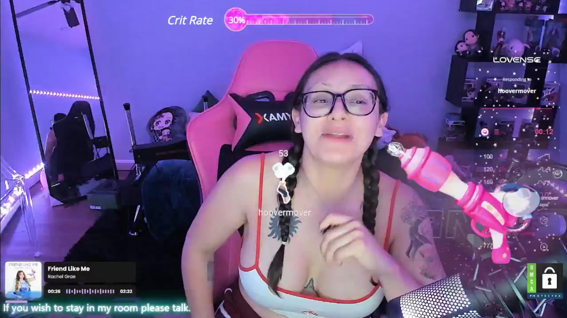 Gallery image thumbnail from Alyx_Singer's myfreecams stream on, 06/13/2024, 04:40 image 5 of 20