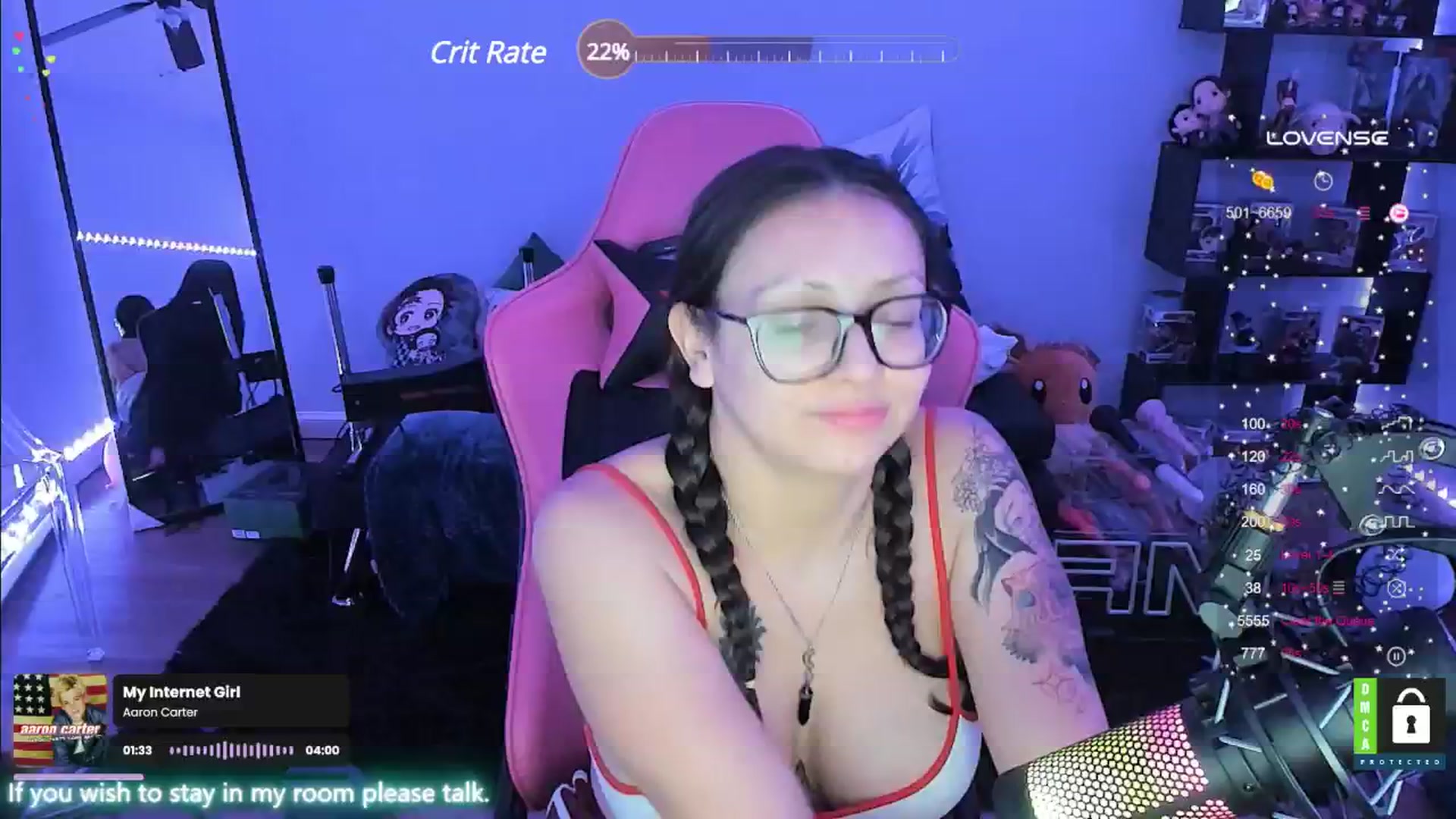 Gallery image thumbnail from Alyx_Singer's myfreecams stream on, 06/13/2024, 04:40 image 2 of 20