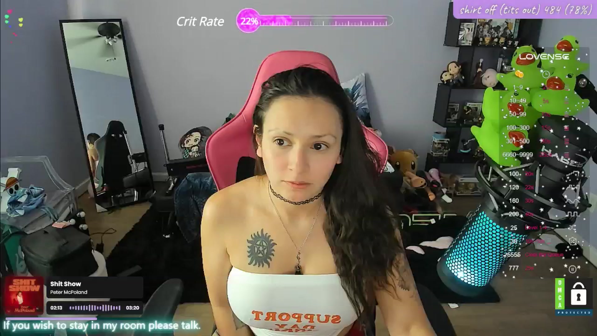 Gallery image thumbnail from Alyx_Singer's myfreecams stream on, 06/17/2024, 20:10 image 1 of 20