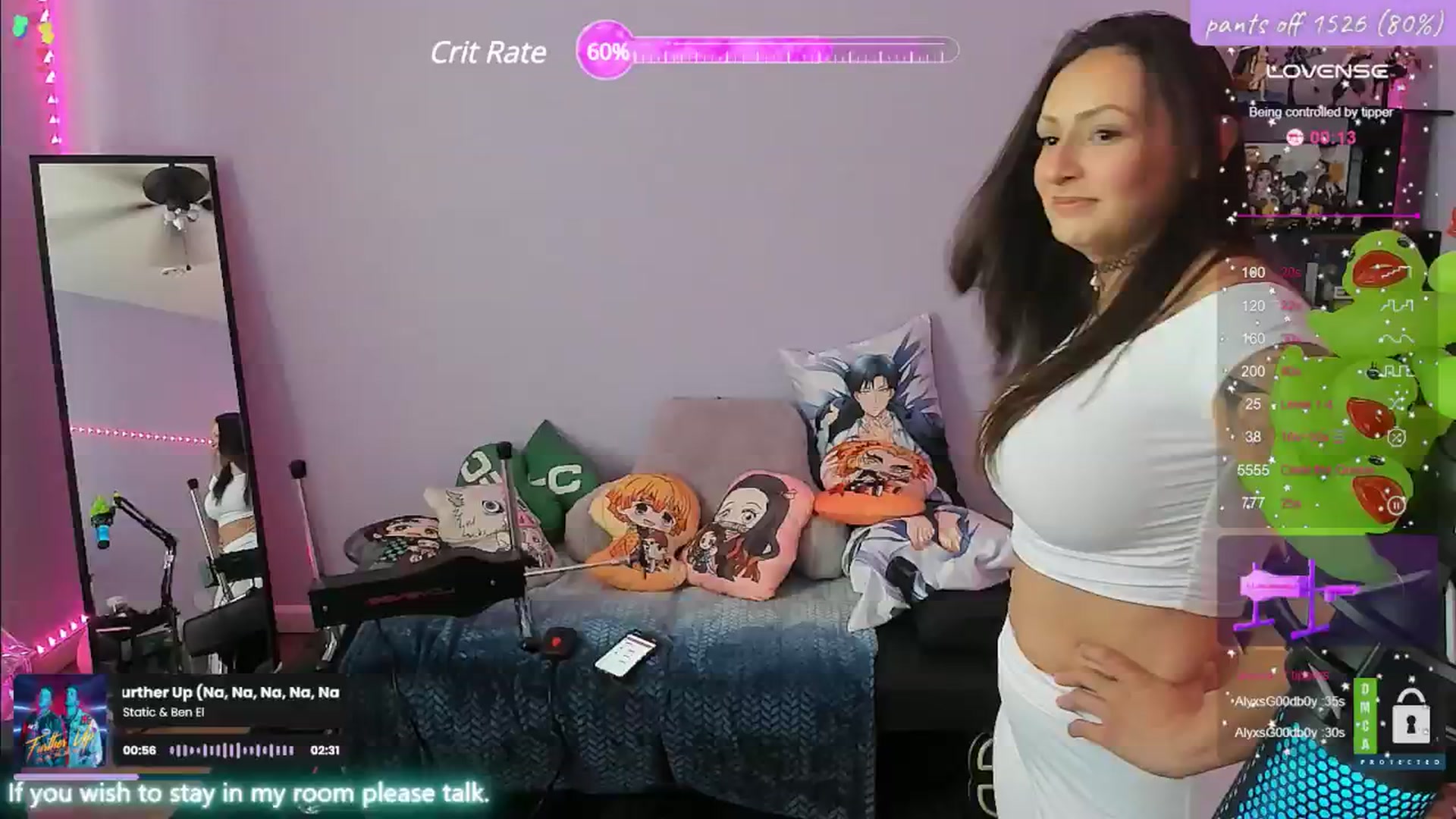 Gallery image thumbnail from Alyx_Singer's myfreecams stream on, 06/19/2024, 18:05 image 20 of 20