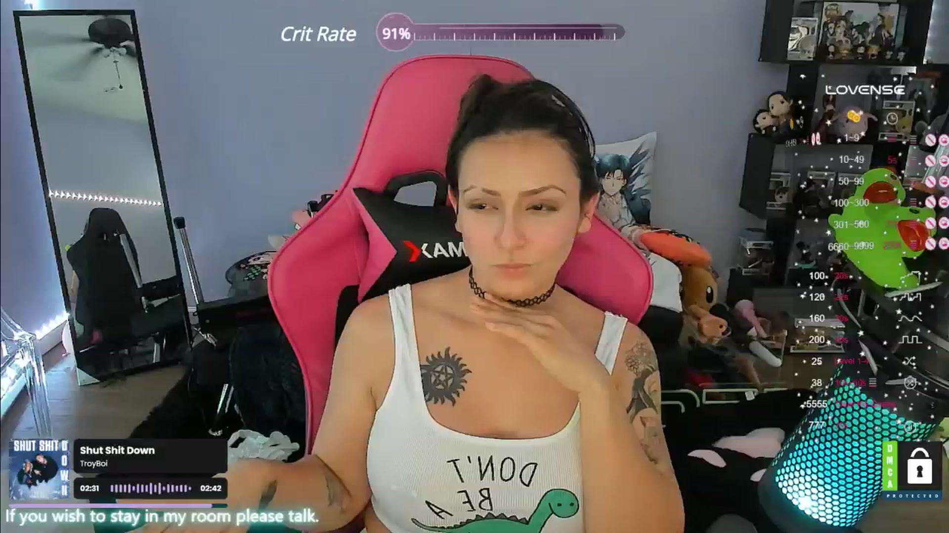 Gallery image thumbnail from Alyx_Singer's myfreecams stream on, 06/20/2024, 05:07 image 5 of 20