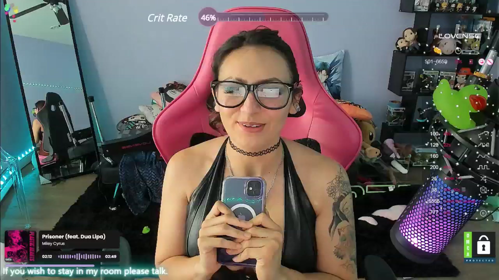 Gallery image thumbnail from Alyx_Singer's myfreecams stream on, 06/24/2024, 19:18 image 12 of 20