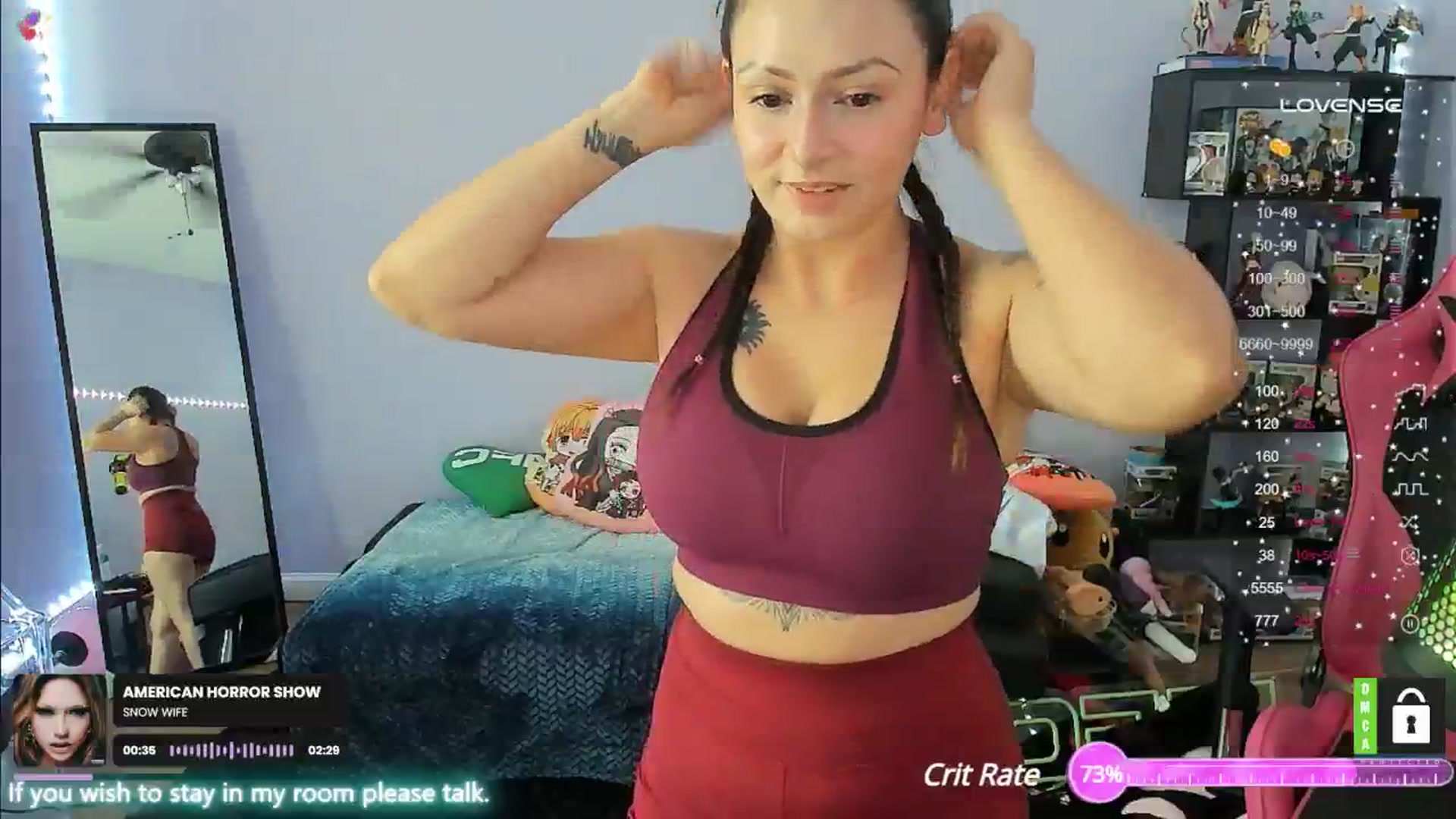 Gallery image thumbnail from Alyx_Singer's myfreecams stream on, 06/26/2024, 18:23 image 6 of 20