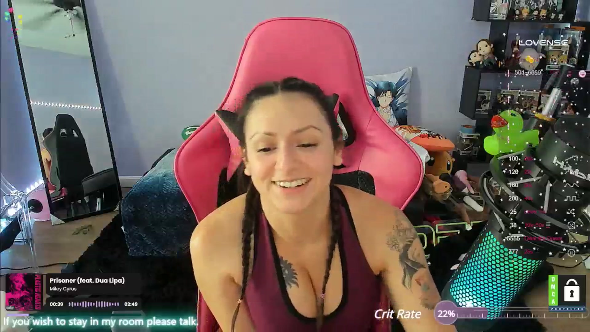 Gallery image thumbnail from Alyx_Singer's myfreecams stream on, 06/26/2024, 18:23 image 19 of 20